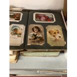 Postcards: Three albums of Edwardian cards, Mabel Lucie Atwell, actresses, GB and European