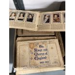 Cigarette Cards: Players and Wills albums (11) plus more than 150 pocket sleeves containing full and