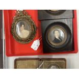 Grand Tour Miniatures: Ex Sonja Hamilton Collection 19th cent. Women Princess Alexandra Von Bay