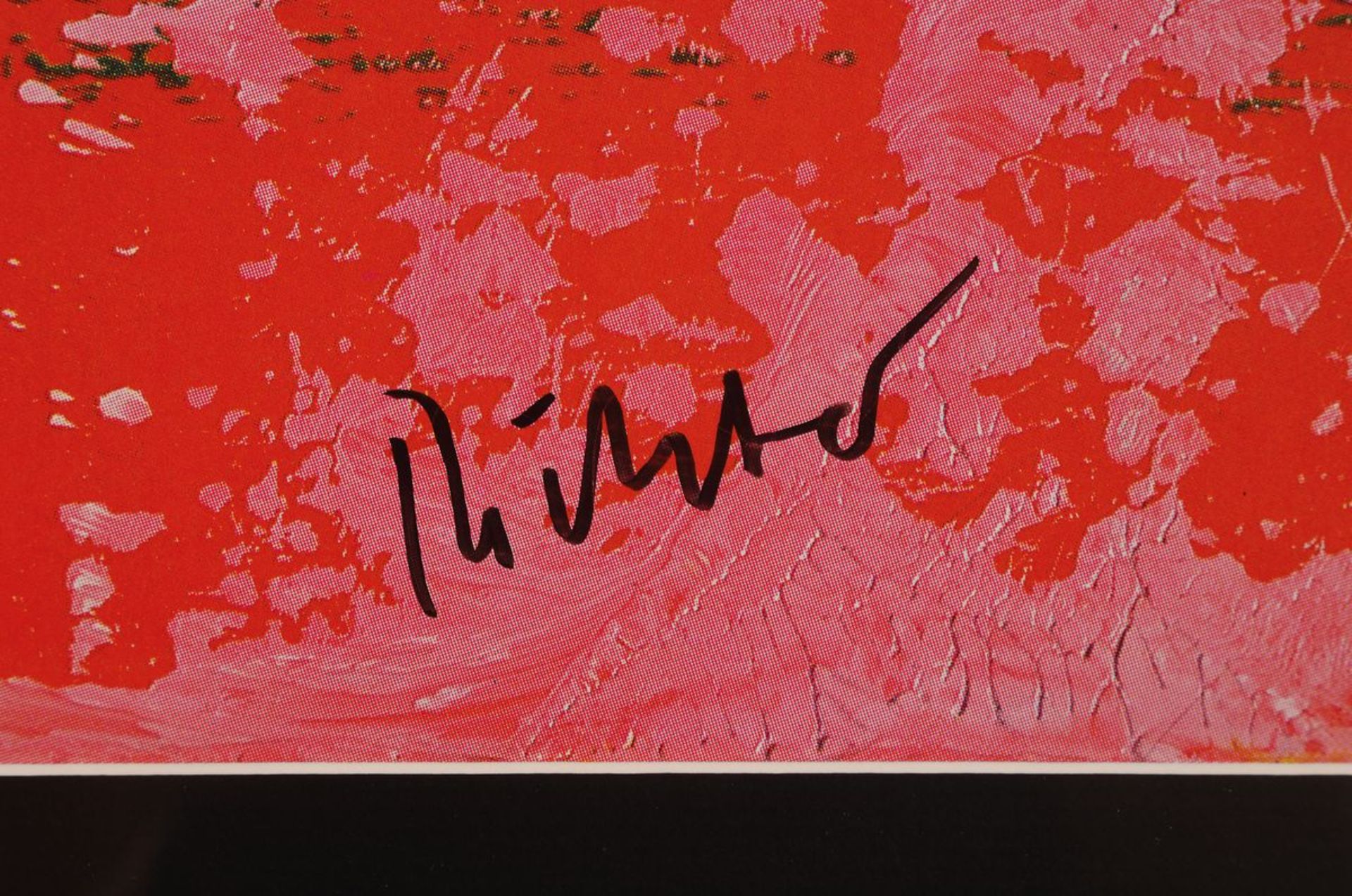 Gerhard Richter, born 1932, Farboffsetlitho, signed, nur wenige handsigned copies "Donaueschinger - Bild 2 aus 3