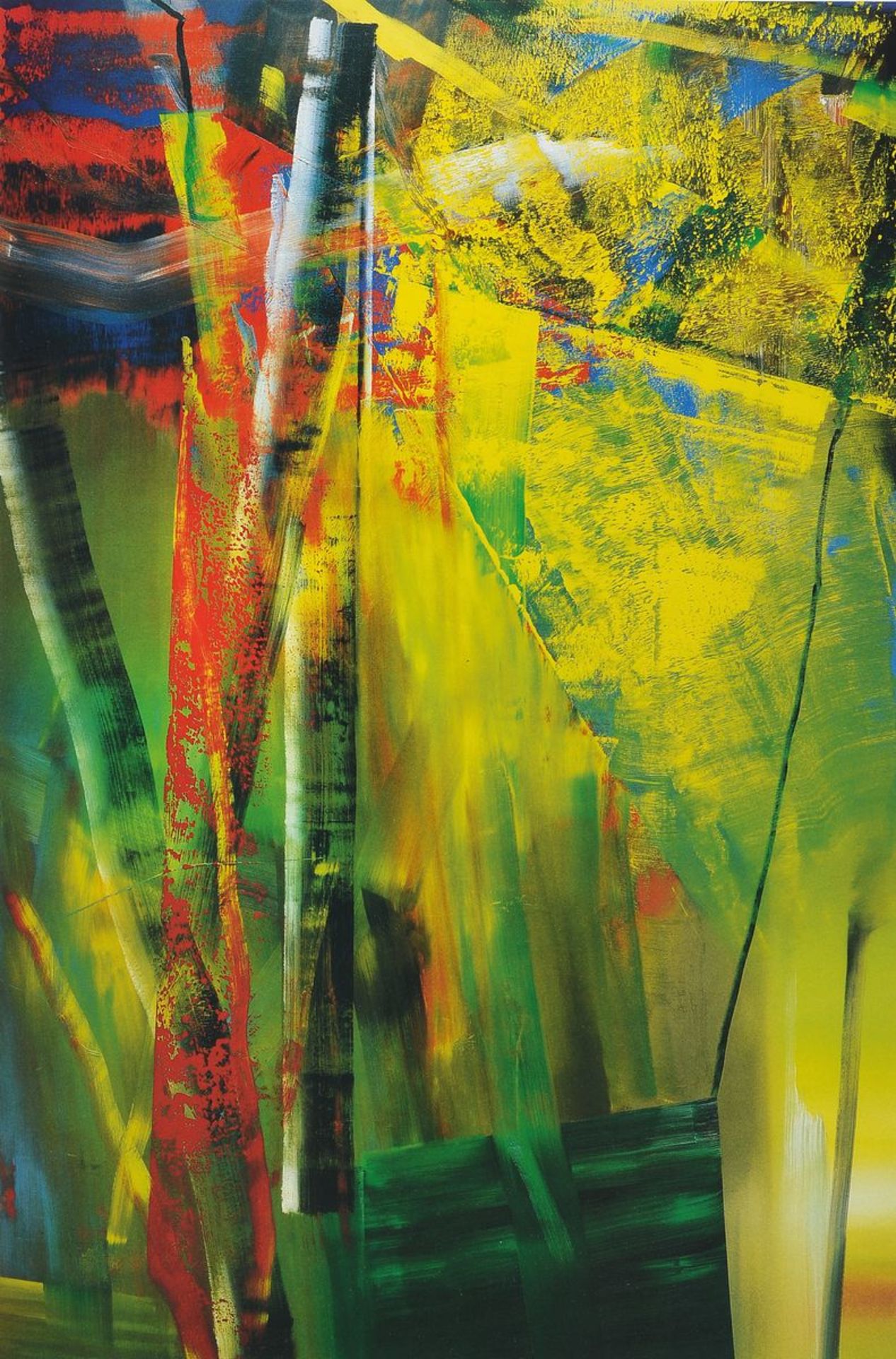 Gerhard Richter, born 1932, Victoria I, color offset on board, signed in print dated 1987, ed.