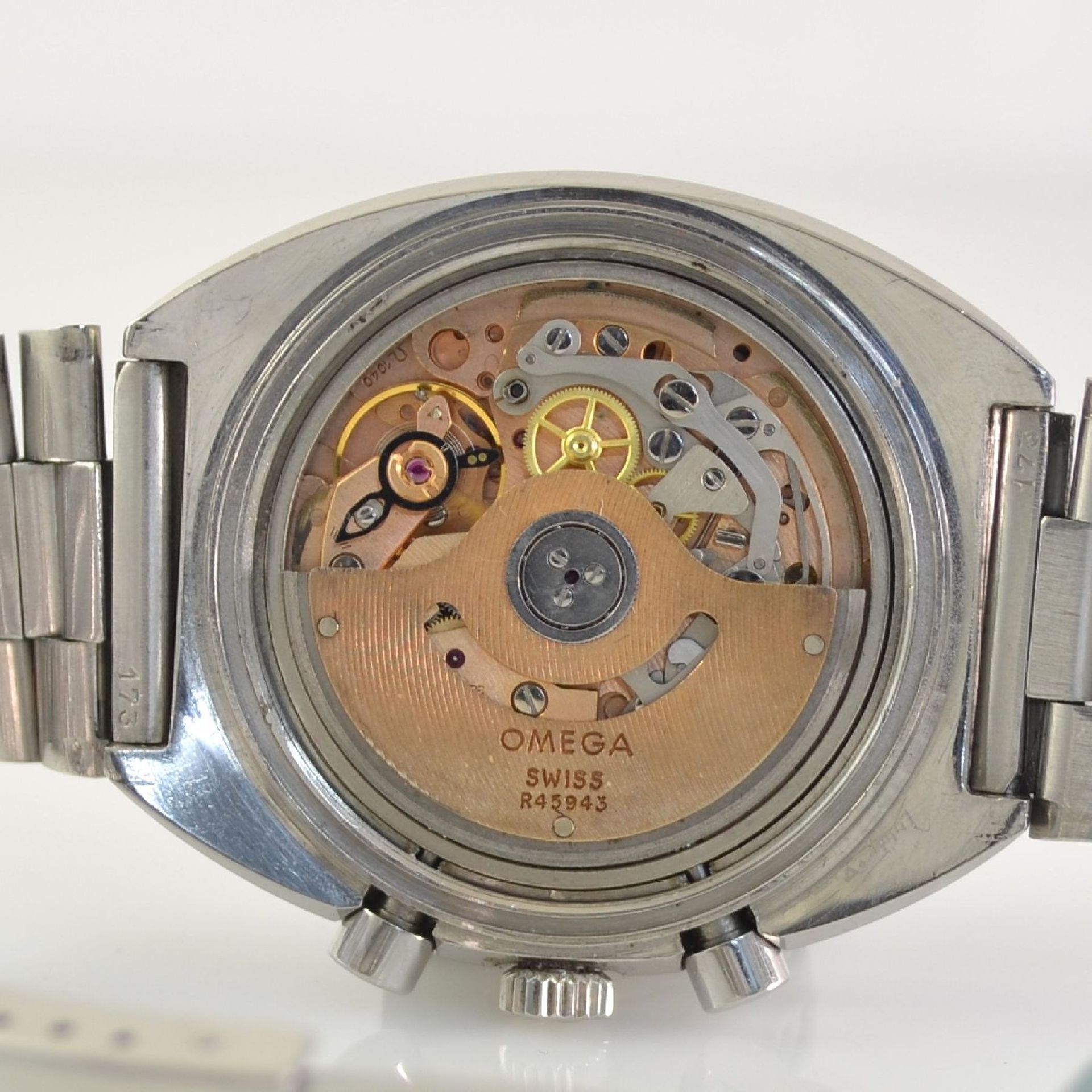 OMEGA Seamaster chronograph, Switzerland around 1973, self winding, reference 176005, stainless - Bild 7 aus 7