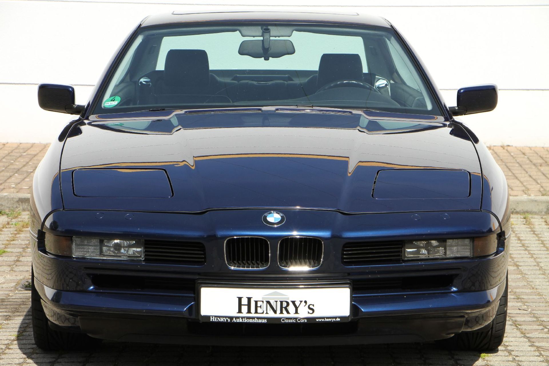 BMW 850i E31, Chassis Number: WBAEG11080CB14543, first registered 11/1992, german car with one - Bild 3 aus 21