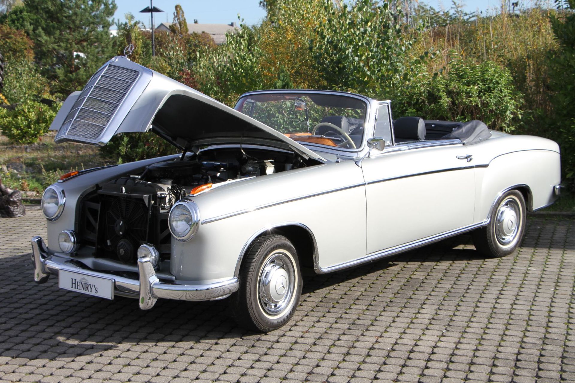 Mercedes-Benz 220 S Ponton Cabriolet, Chassis Number: 180030N7516033, first registered 11/1961, - Bild 5 aus 13