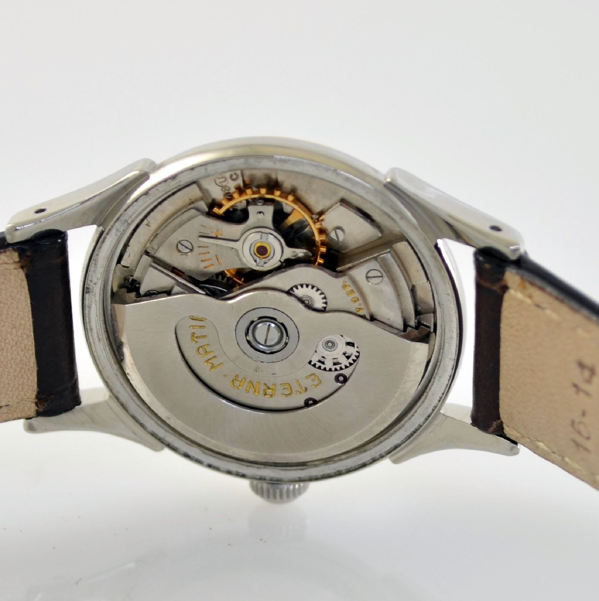 ETERNA-MATIC 2 wristwatches in steel & steel/ gold, Switzerland around 1955, self winding, 1 x - Bild 5 aus 12