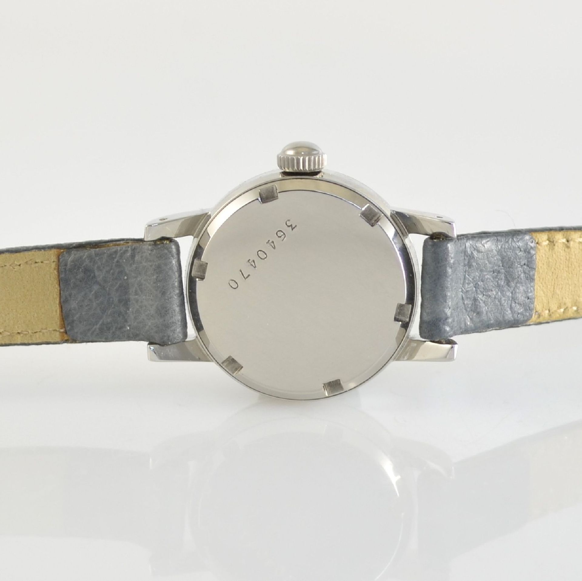 ETERNA-MATIC 2 wristwatches in steel, Switzerland around 1950, self winding & manual winding, - Bild 4 aus 13