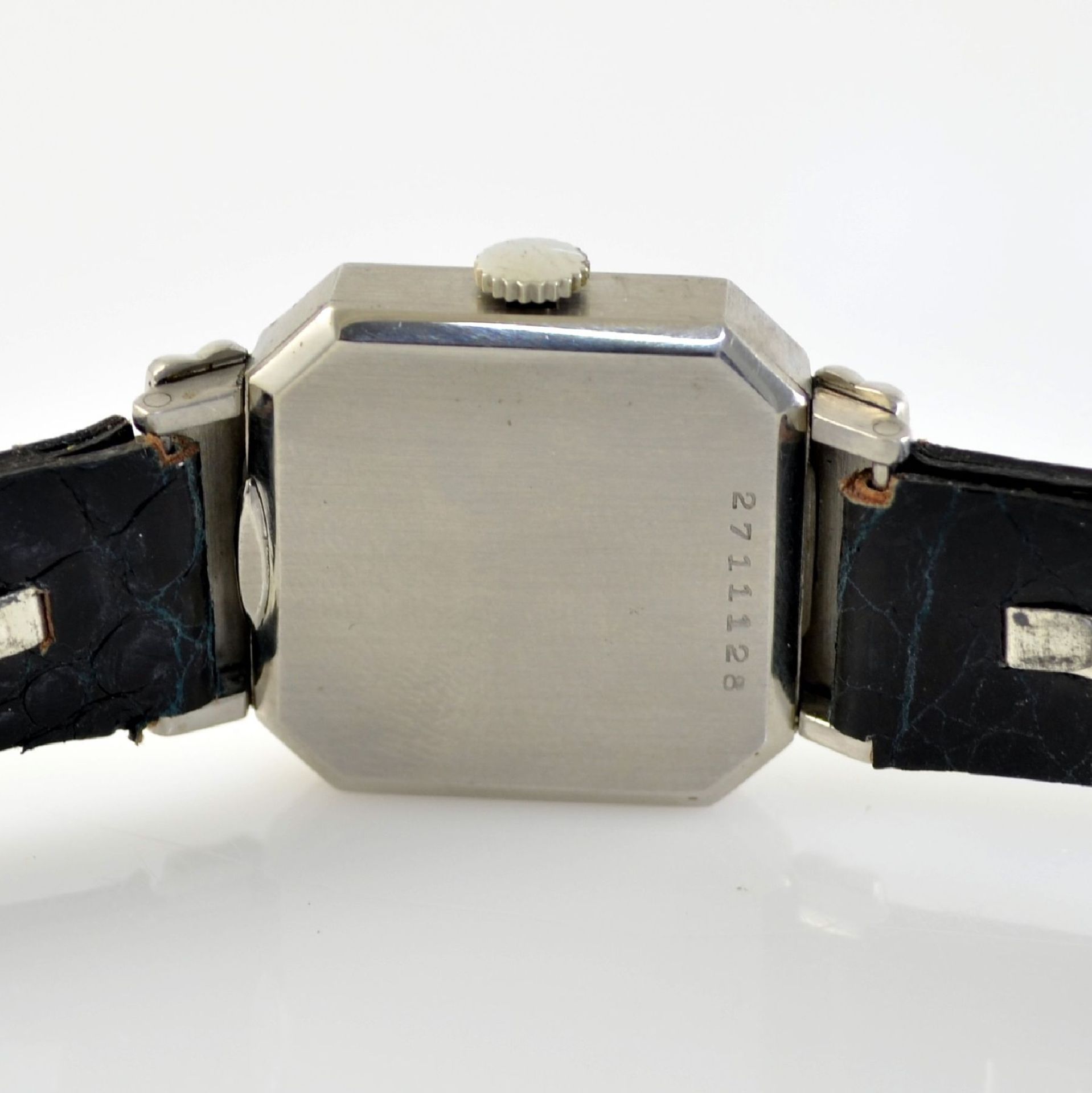 ETERNA 2 early wristwatches in steel, Switzerland around 1935, snap on case backs, 1 x octagonal - Bild 4 aus 14