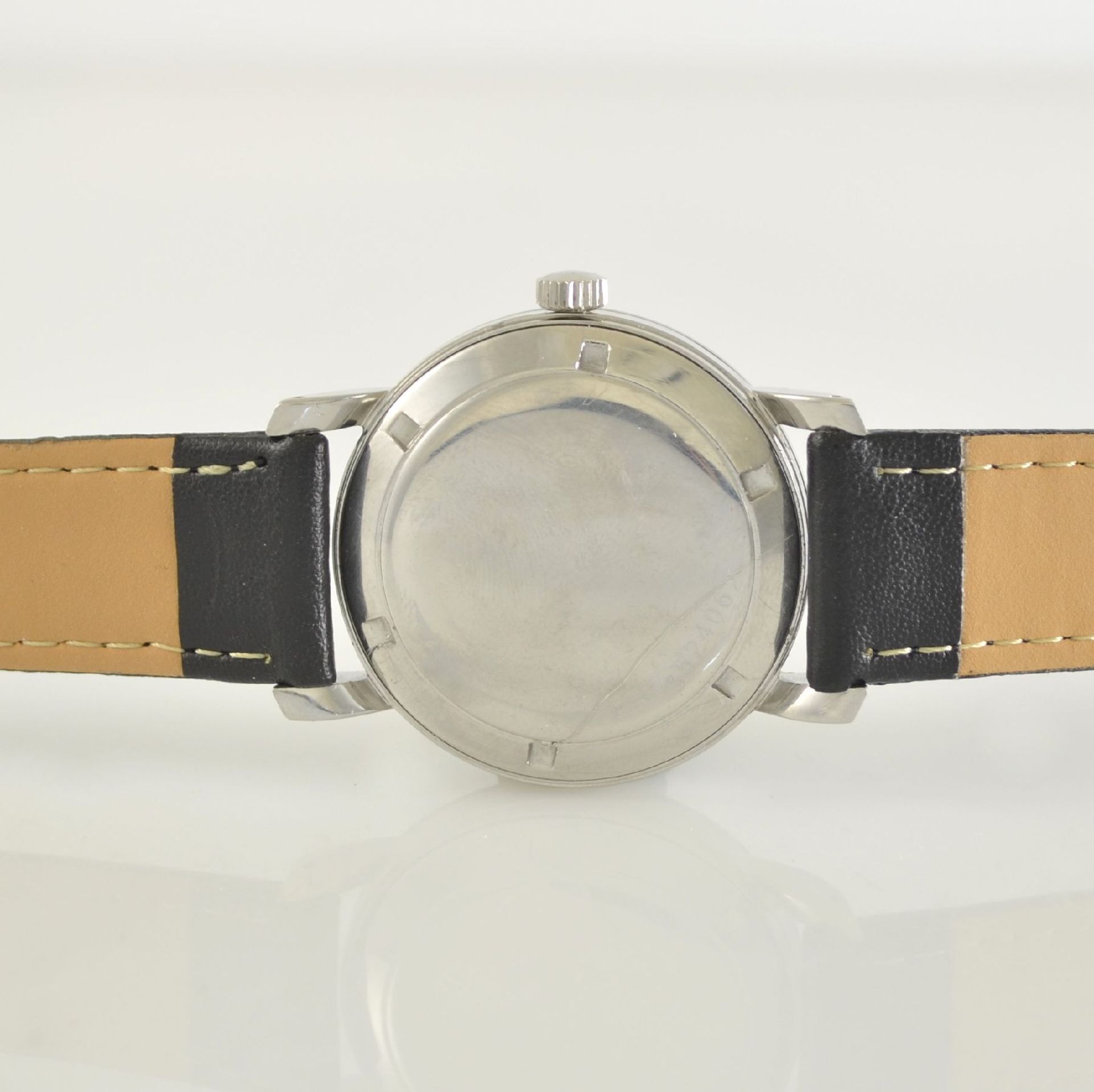 ETERNA-MATIC 2 wristwatches in steel, Switzerland around 1950, self winding & manual winding, - Bild 10 aus 13