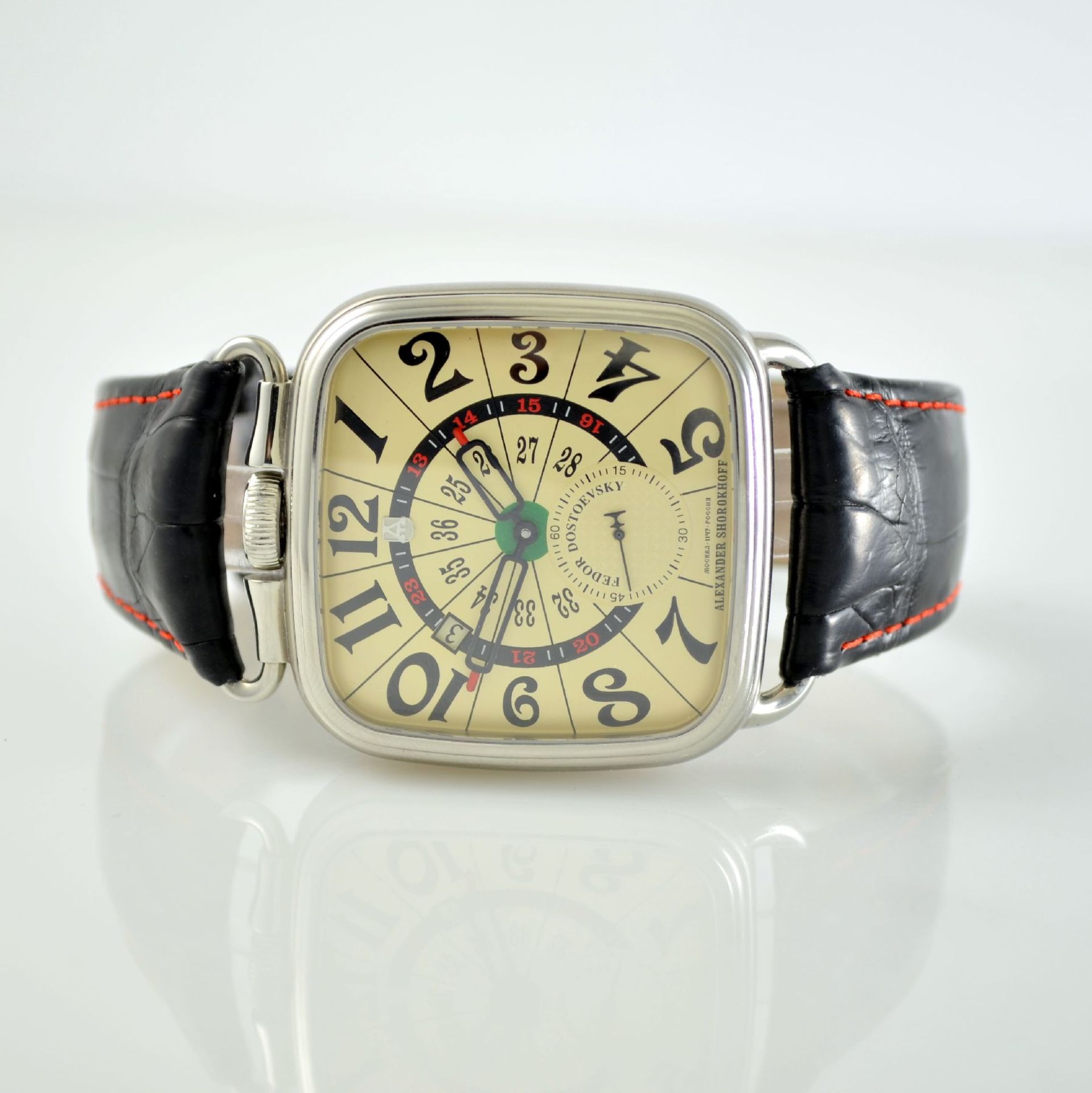 ALEXANDER SHOROKOFF gents wristwatch from series Heritage model Fedor Dostoevsky, manual winding,