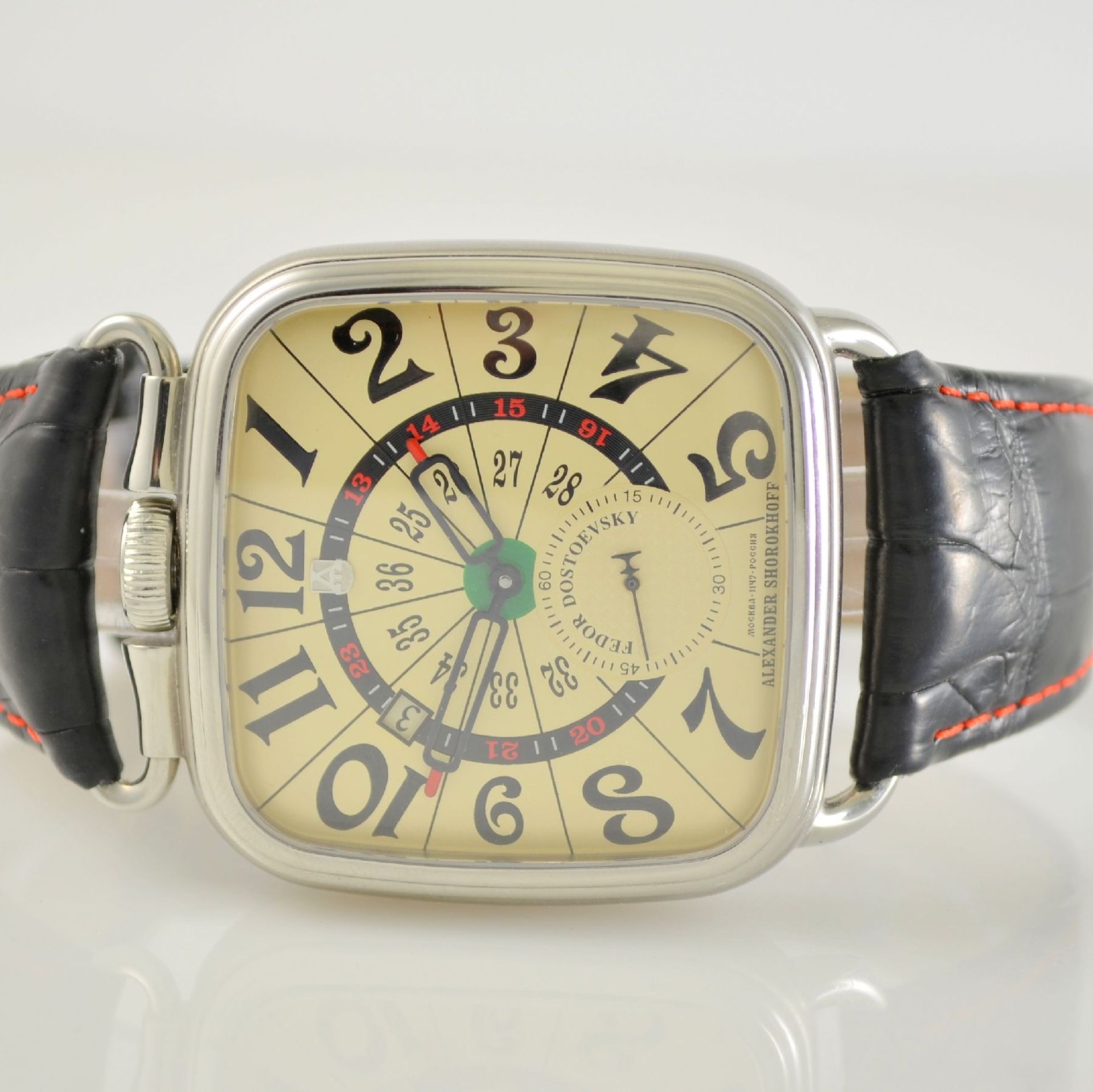 ALEXANDER SHOROKOFF gents wristwatch from series Heritage model Fedor Dostoevsky, manual winding, - Bild 2 aus 8