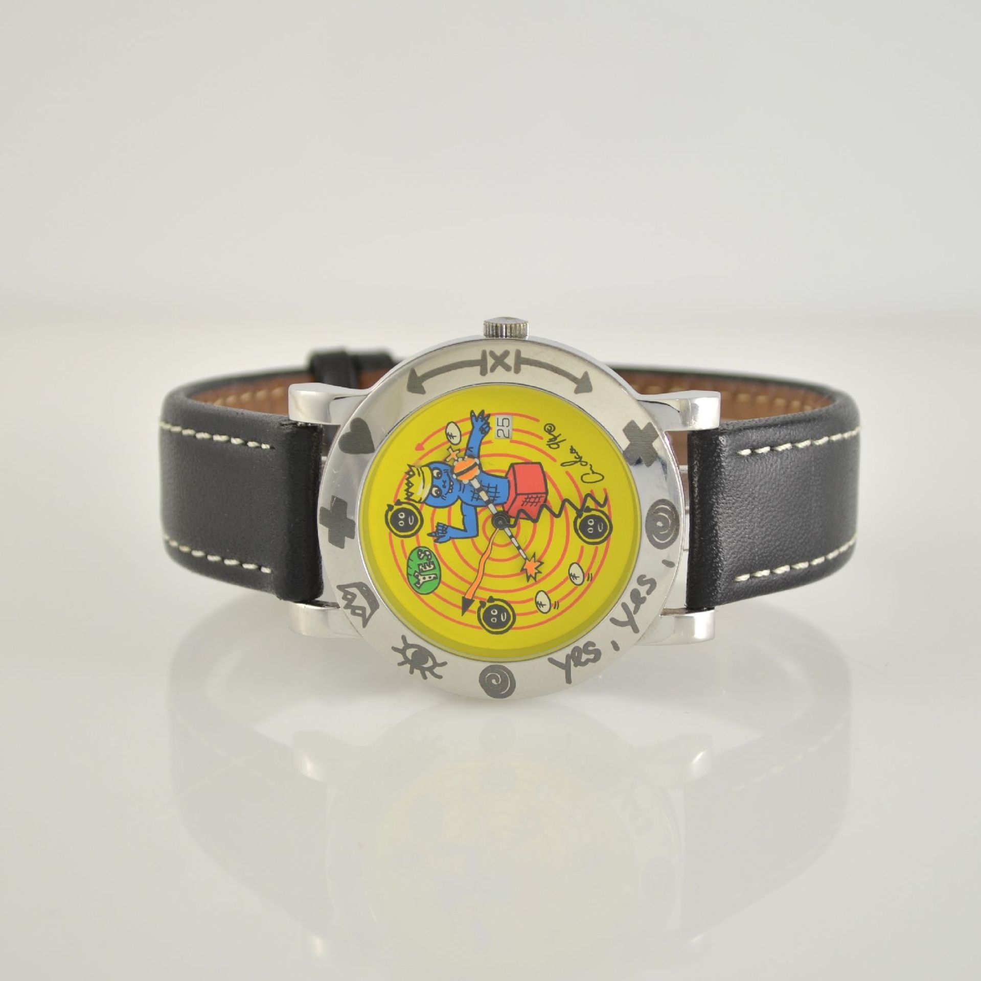 ANDORA by FORTIS Brain Time Ars Mundi limited gents wristwatch, Switzerland around 1994, self