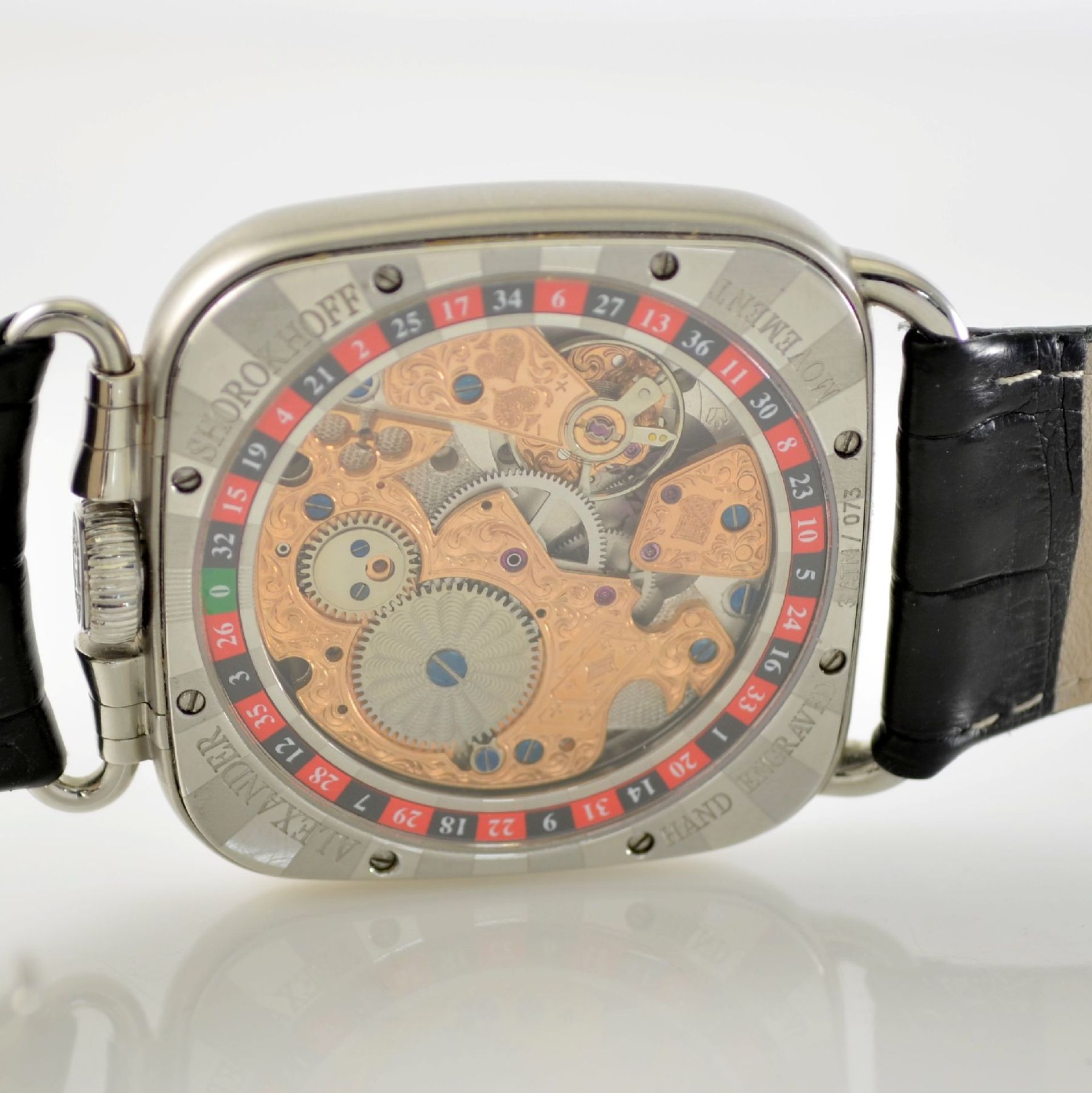 ALEXANDER SHOROKOFF gents wristwatch from series Heritage model Fedor Dostoevsky, manual winding, - Bild 5 aus 8