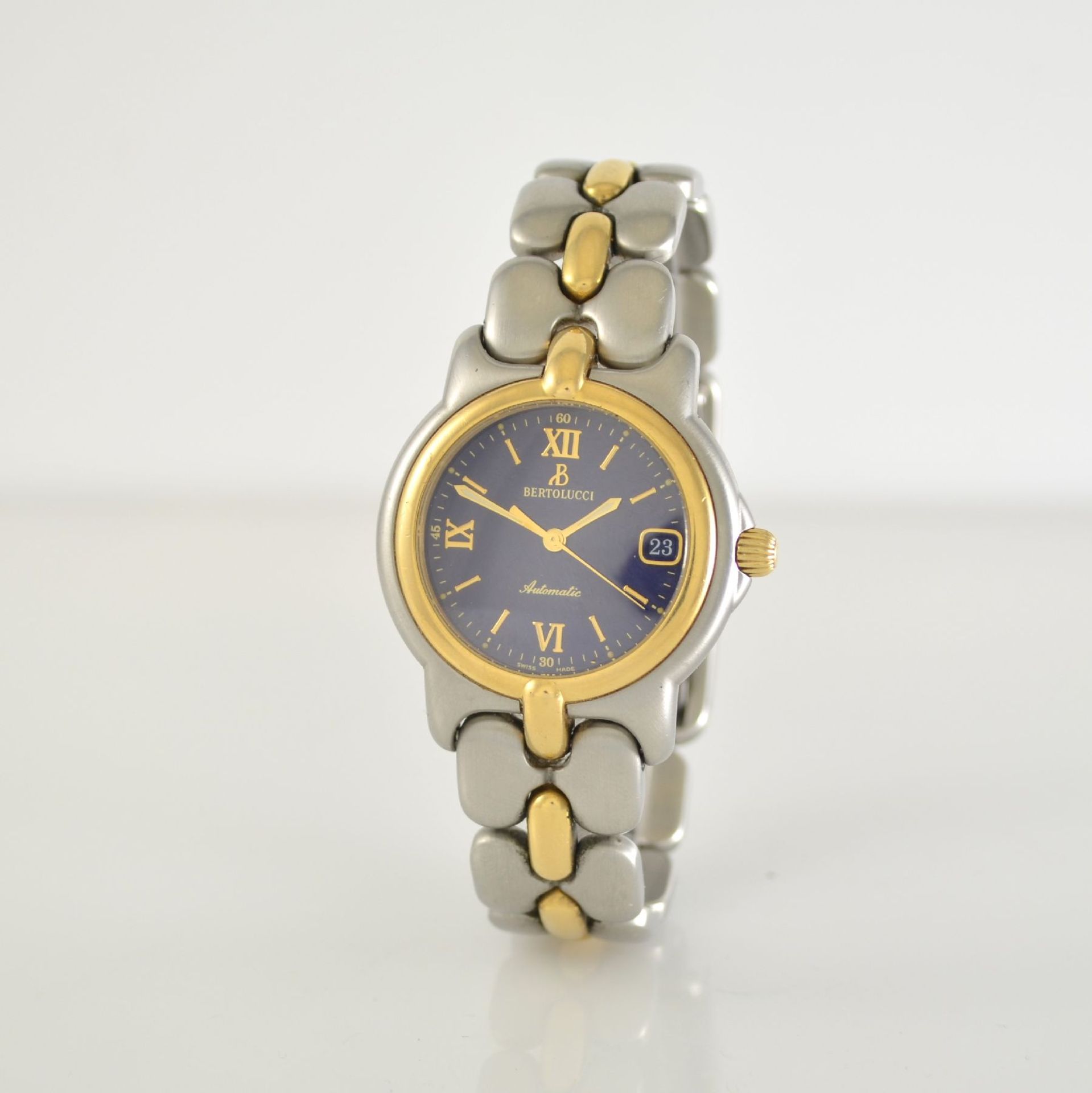 BERTOLUCCI gents wristwatch series Pulchra, self winding, reference 12449, stainless steel/gold - Bild 3 aus 7