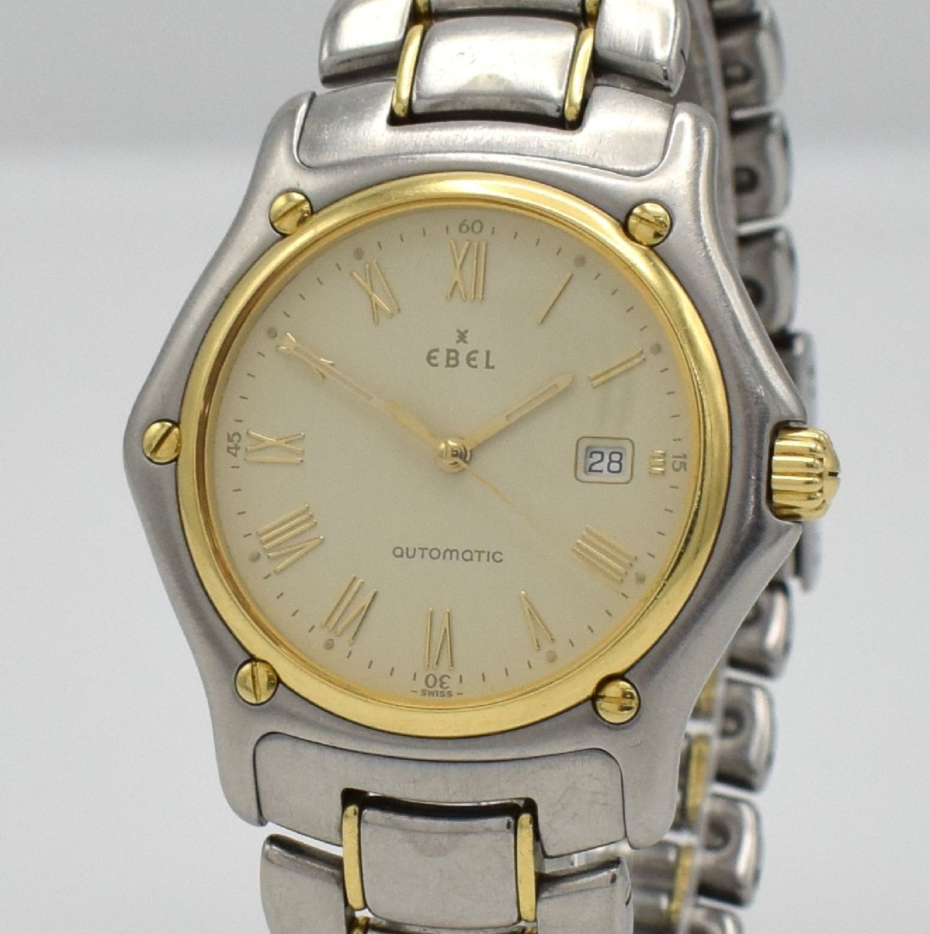 EBEL 1911 wristwatch in stainless steel/gold, Switzerland sold according to warranty card inMay - Bild 4 aus 10