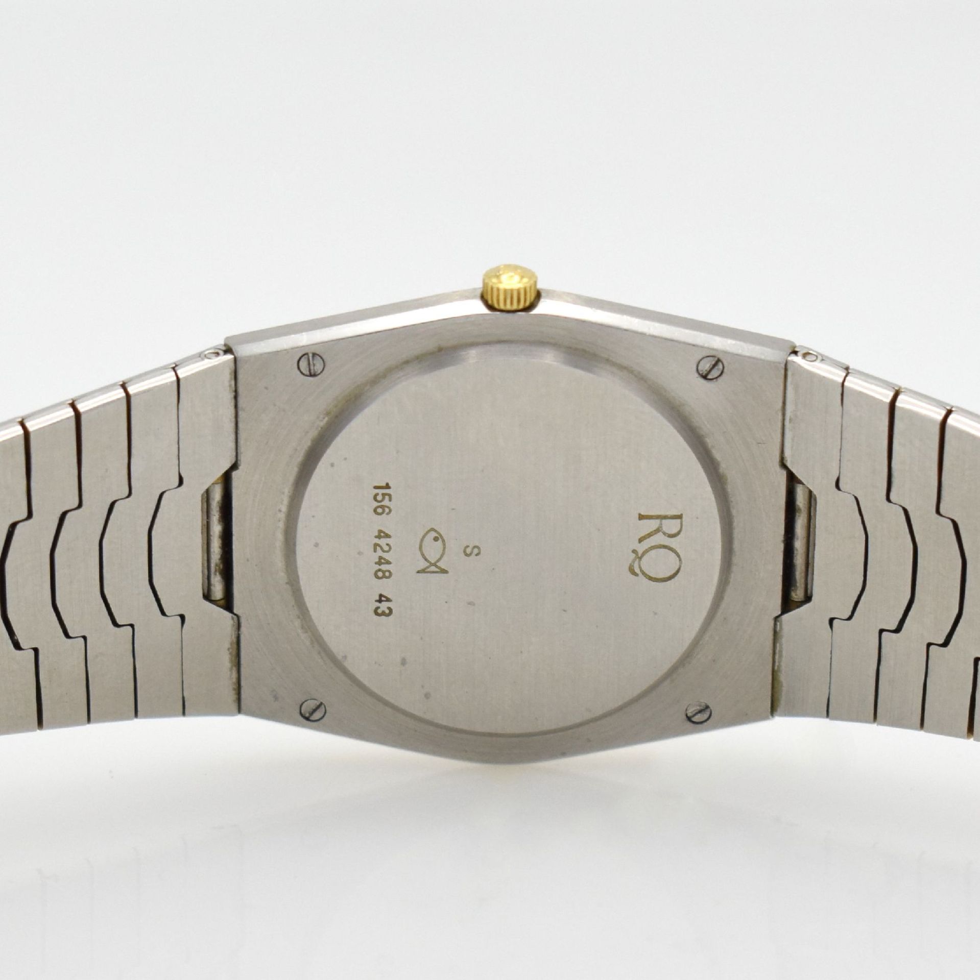 ETERNA Royal Quartz wristwatch in stainless steel & gold, Switzerland around 1985, quartz, - Bild 6 aus 6