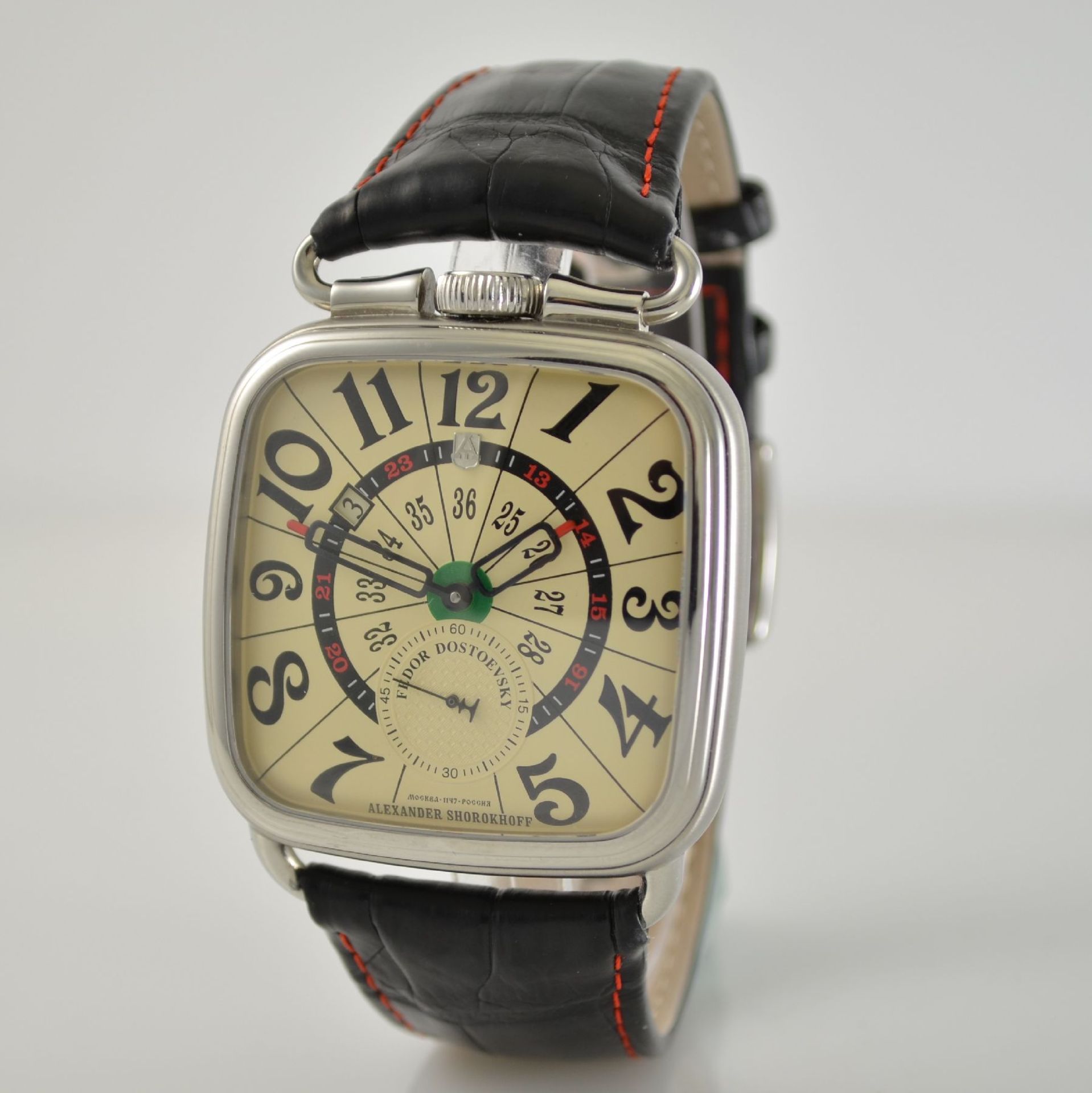 ALEXANDER SHOROKOFF gents wristwatch from series Heritage model Fedor Dostoevsky, manual winding, - Bild 3 aus 8