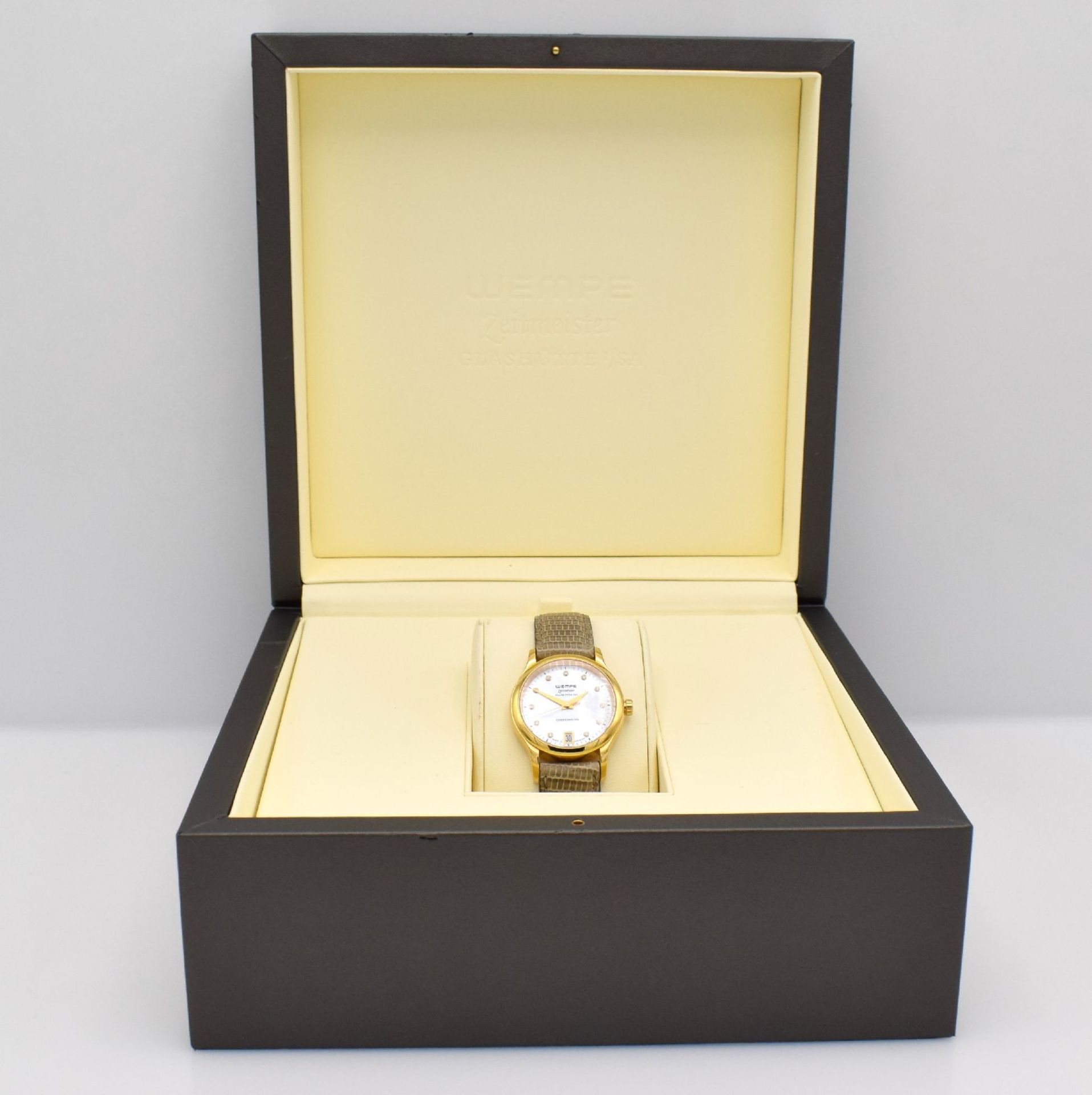 WEMPE Zeitmeister ladies wristwatch, Germany sold in June 2015 according to certificate, quartz, - Bild 9 aus 9