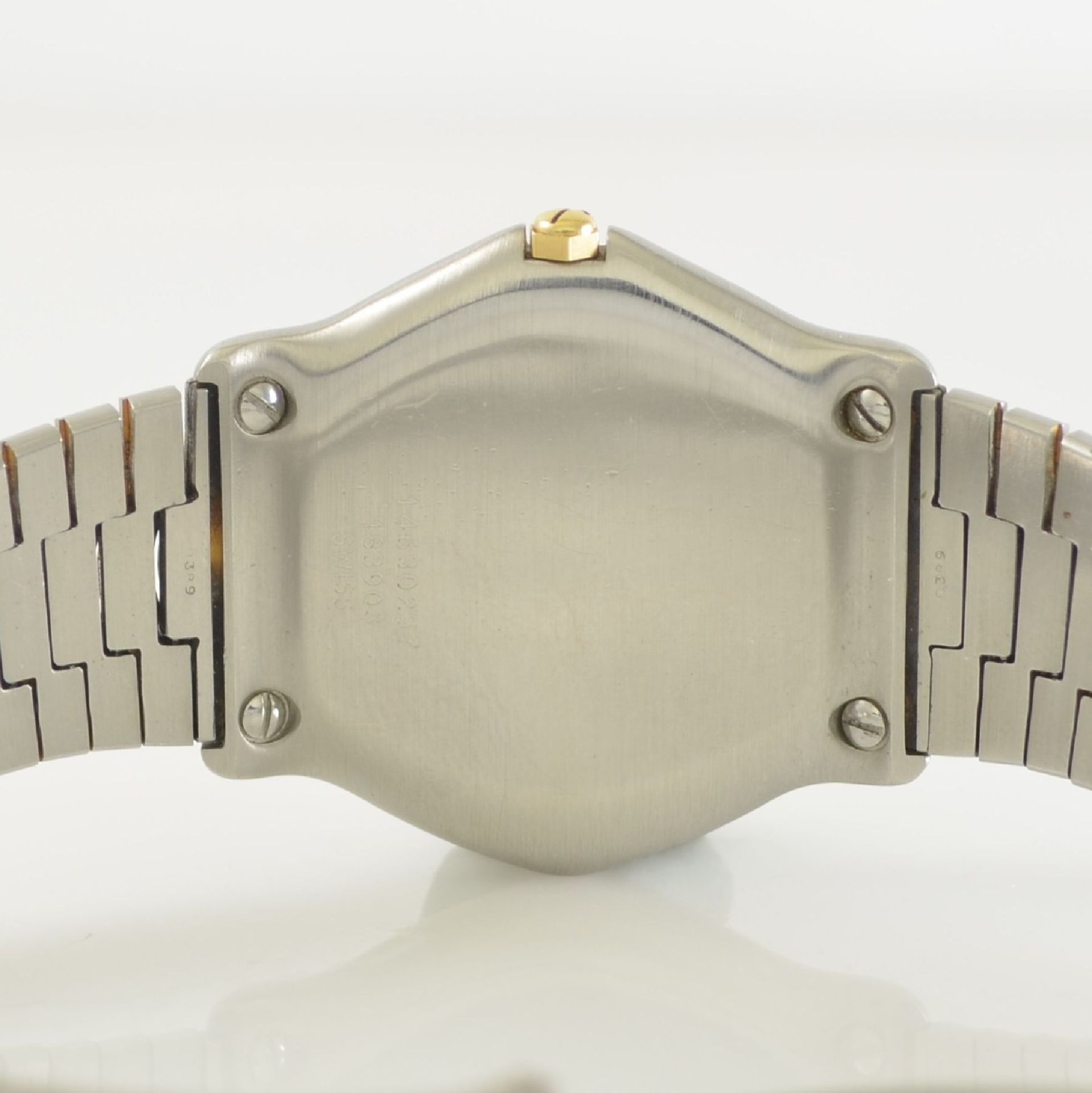 EBEL gents wristwatch in stainless steel/gold, Switzerland around 1990, quartz, monocoque- case, 5- - Bild 7 aus 7