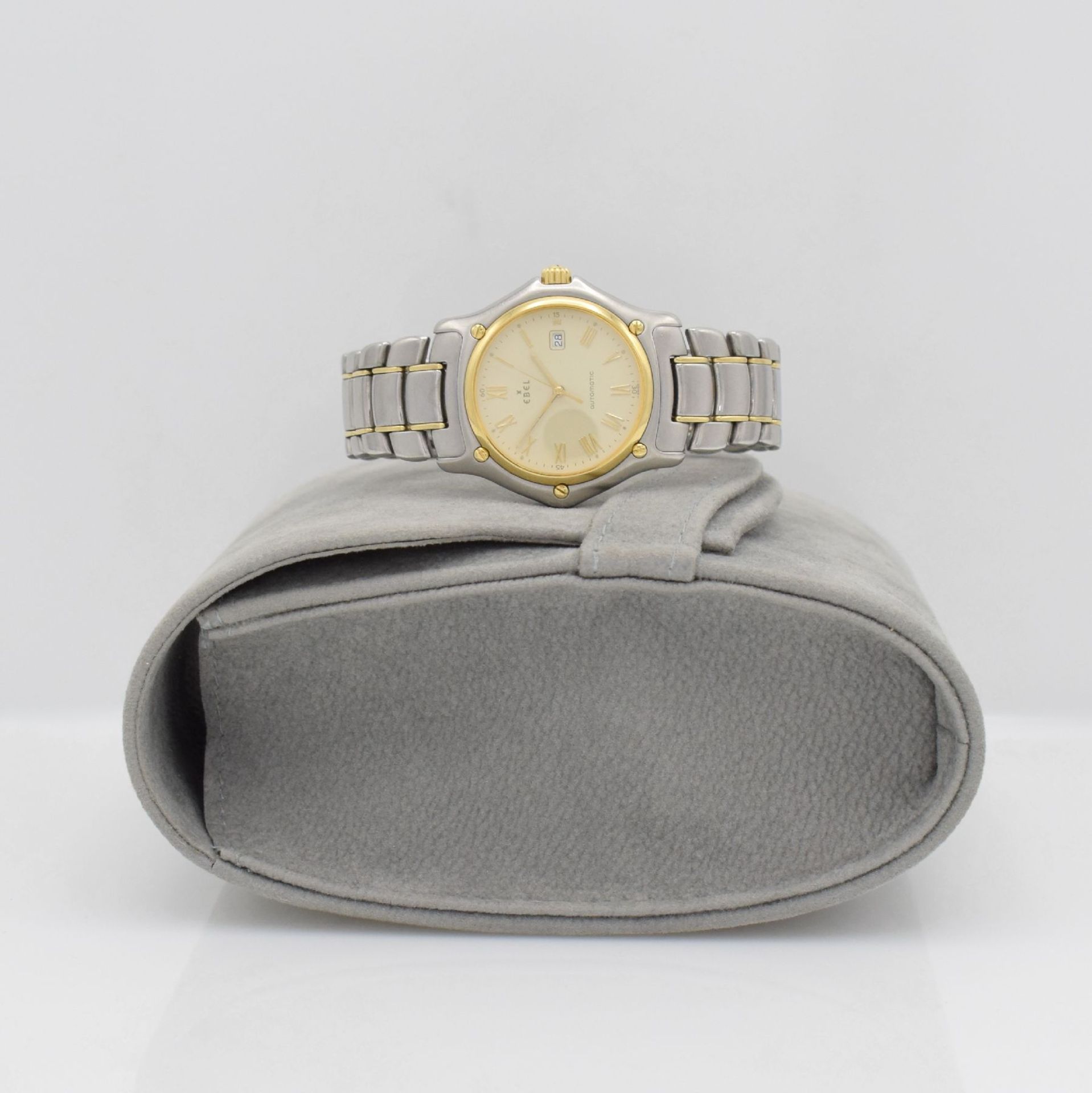 EBEL 1911 wristwatch in stainless steel/gold, Switzerland sold according to warranty card inMay - Bild 9 aus 10
