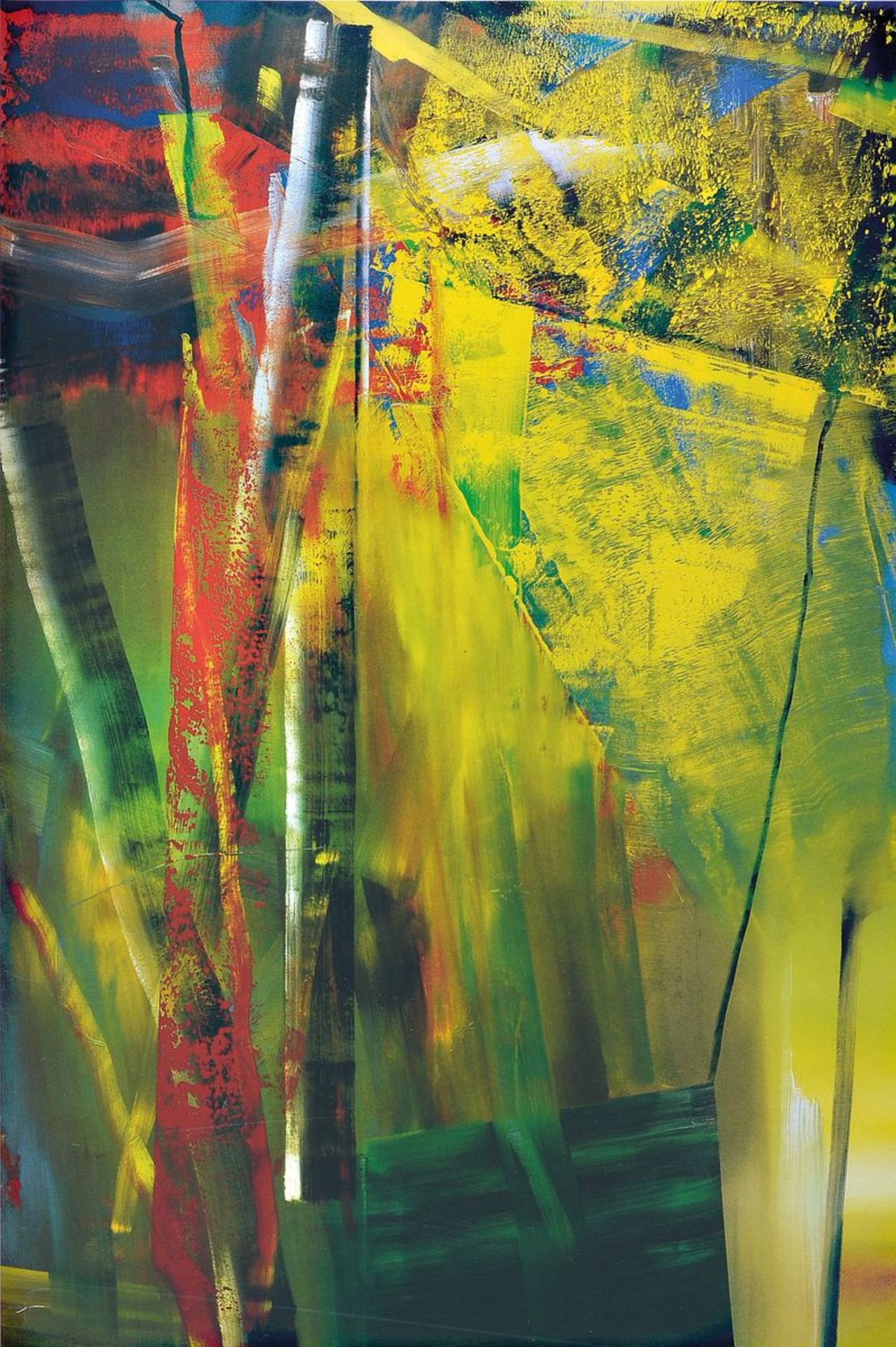 Gerhard Richter, born 1932, Victoria II, coloroffset on cardboard, durksign., Dat. 1987, edition: