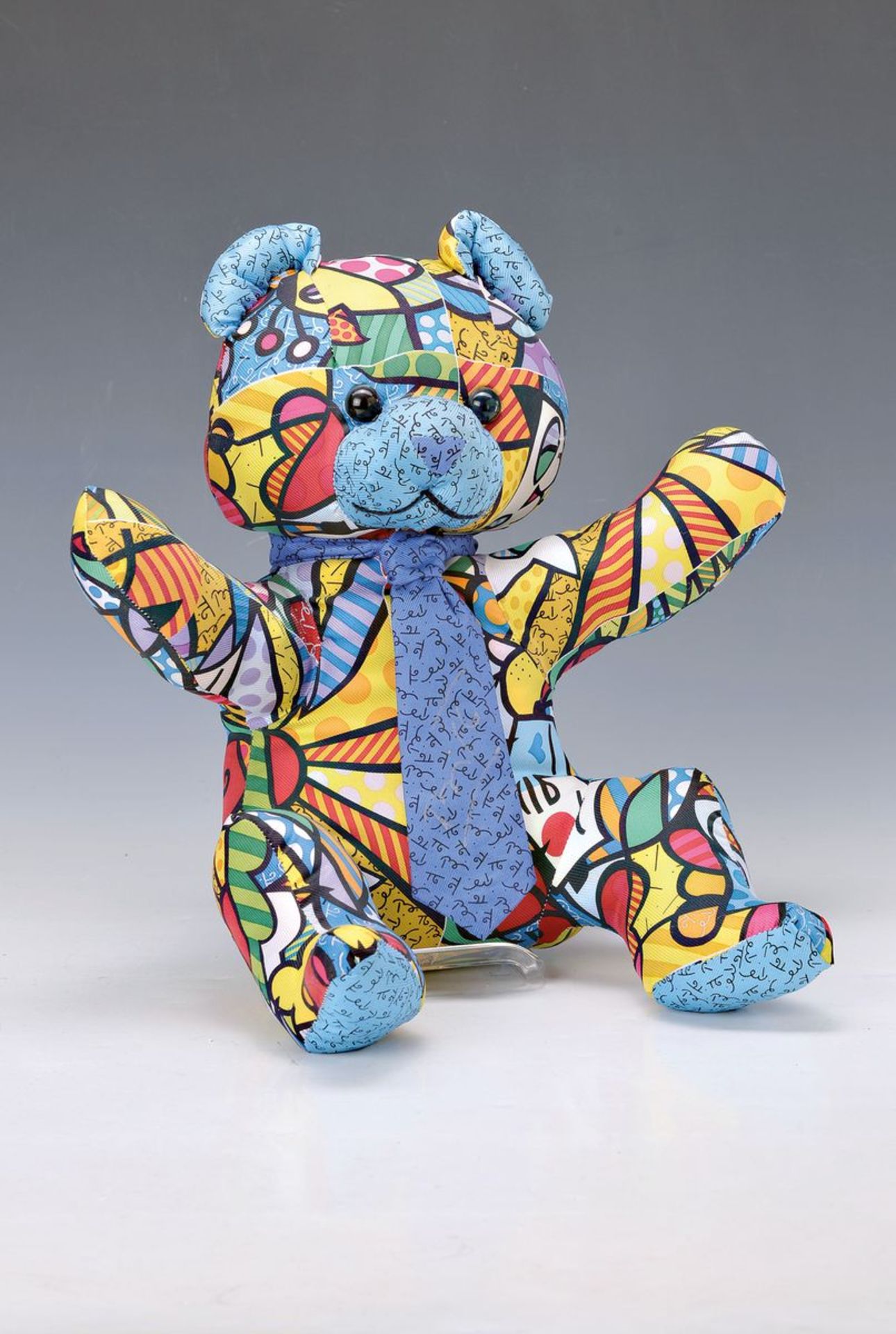 Britto Romero, born 1963 Brazil, Garden Teddy # "Boy #", limited edition, hand signed on theoccasion