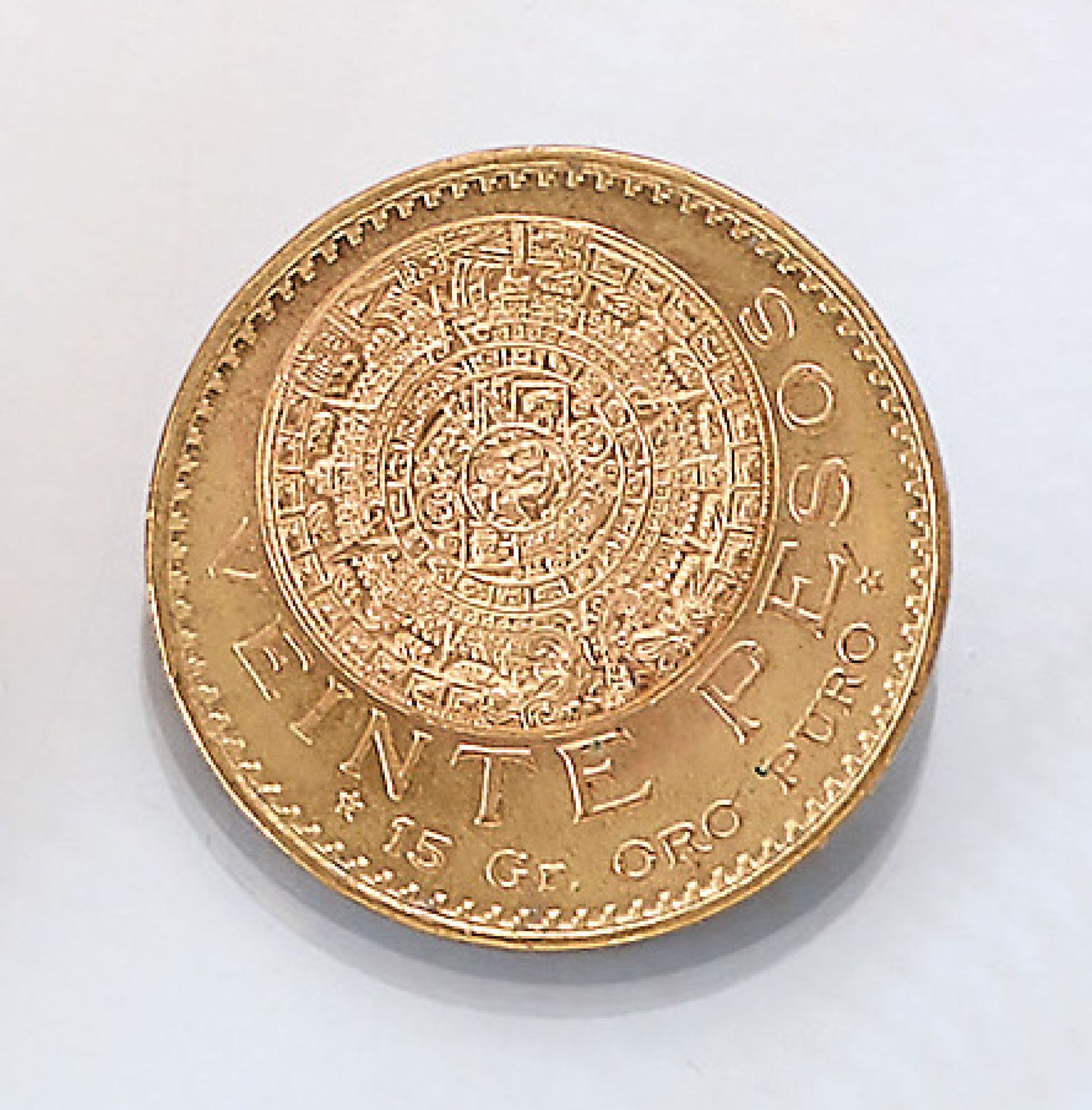 Gold coin, 20 Pesos, Mexico, 1959 , Estados unidos Mexicanos, RV: Veinte Pesos, 15 size Oro