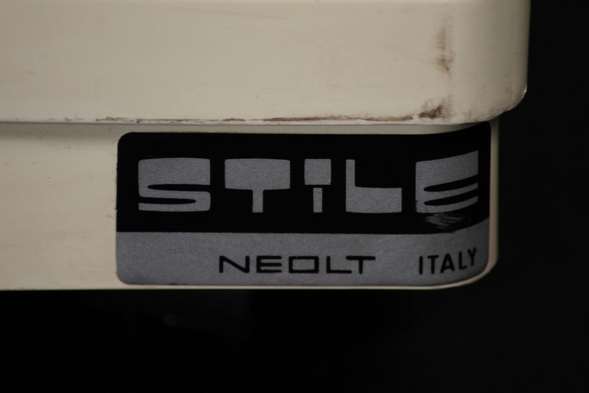 Serving trolley, "Stile Neolt", Italy, '60s, plastic beige, design by Giovanni Pelis, 3 drawers, - Bild 2 aus 3