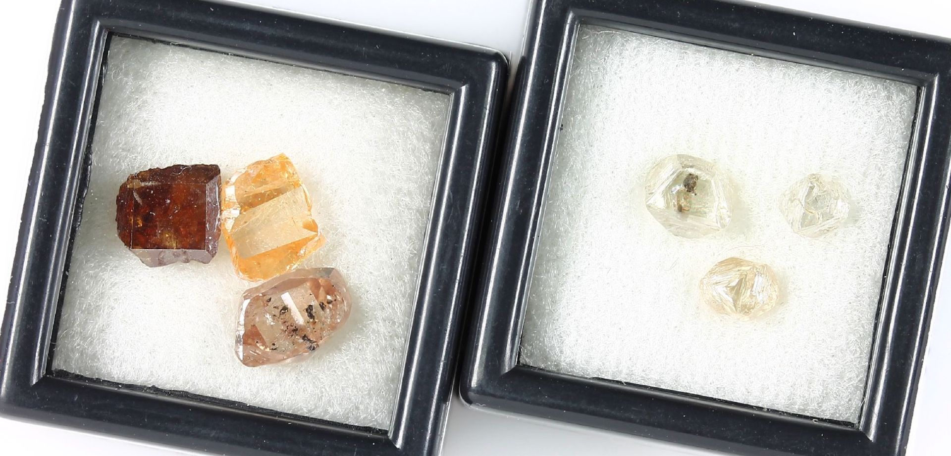 Lot 6 Loose rough diamonds , total approx. 5.20 ct, in different sizes and colours Valuation