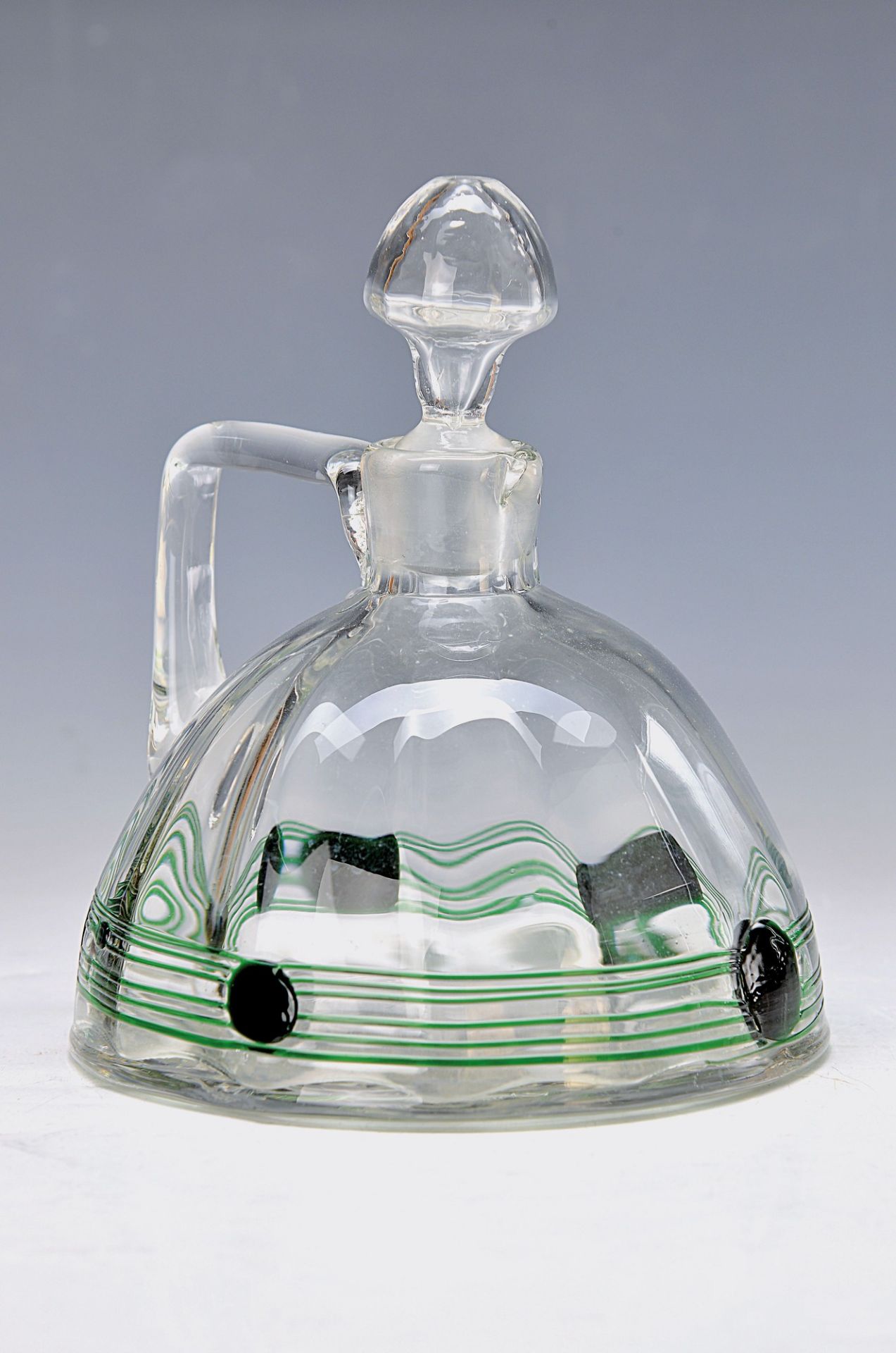 liqueur carafe, probably Kristallfabrik, Benedikt of Poschinger, Oberzwieselau, around 1905-10,