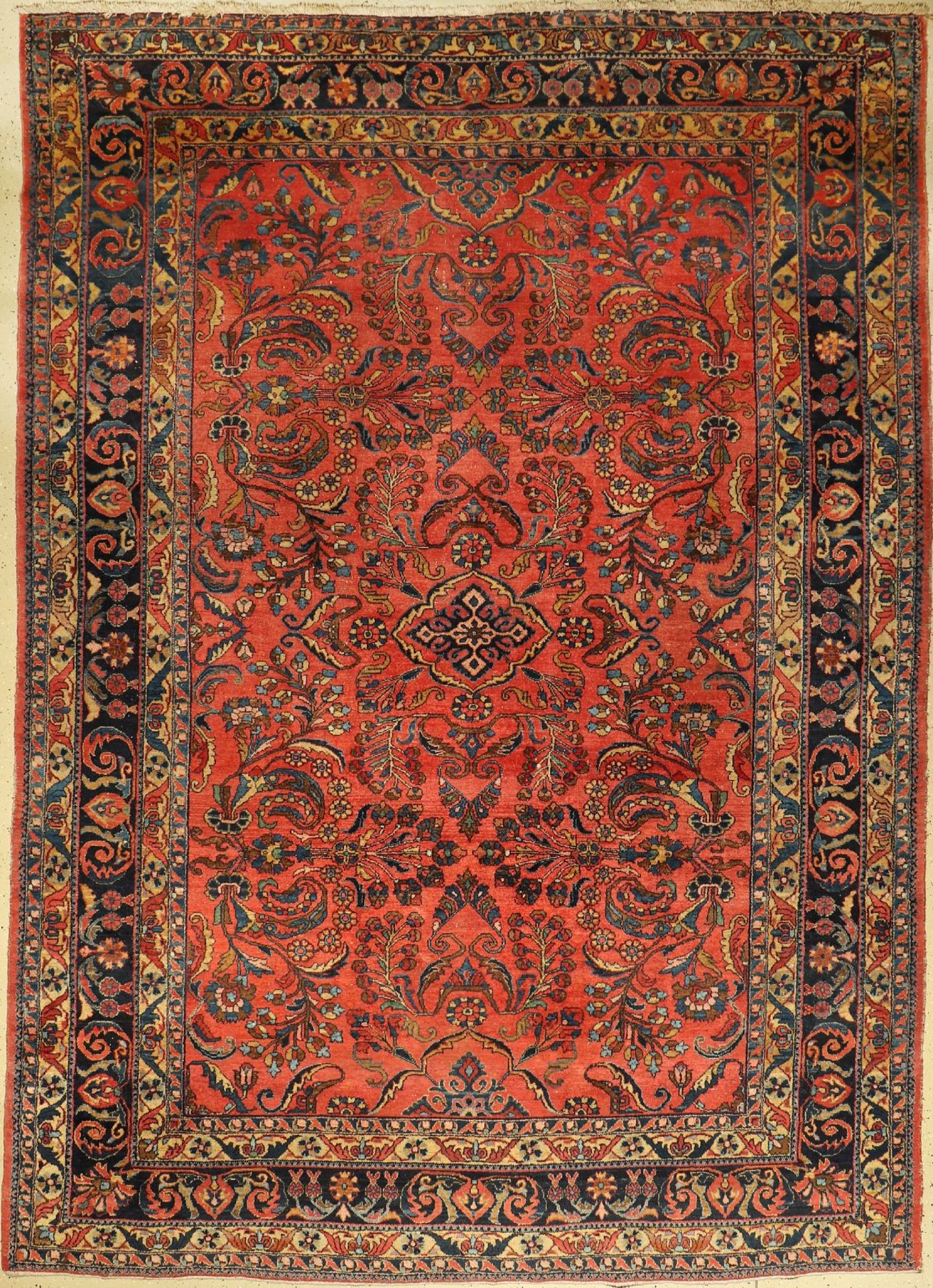 Lilian antique, Persia, around 1900, wool on cotton, approx. 378 x 268 cm, condition: 2-3.