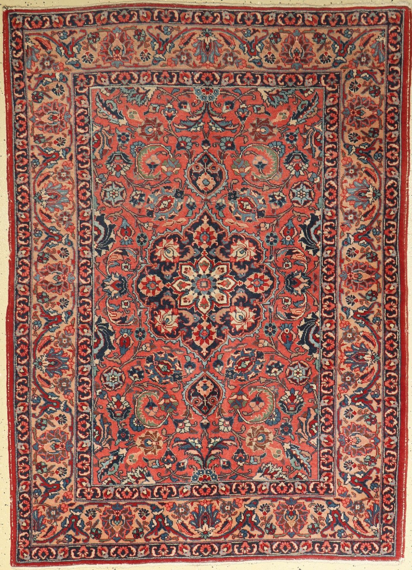 Tabriz Khoy old, Persia, around 1930, wool on cotton, approx. 189 x 138 cm, condition: 4. Auction: