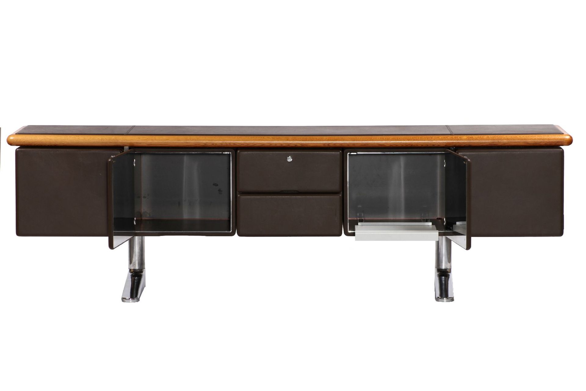 Sideboard, "Knoll international", design draftby Warren Platner from 1973, cover plate all round - Bild 2 aus 3