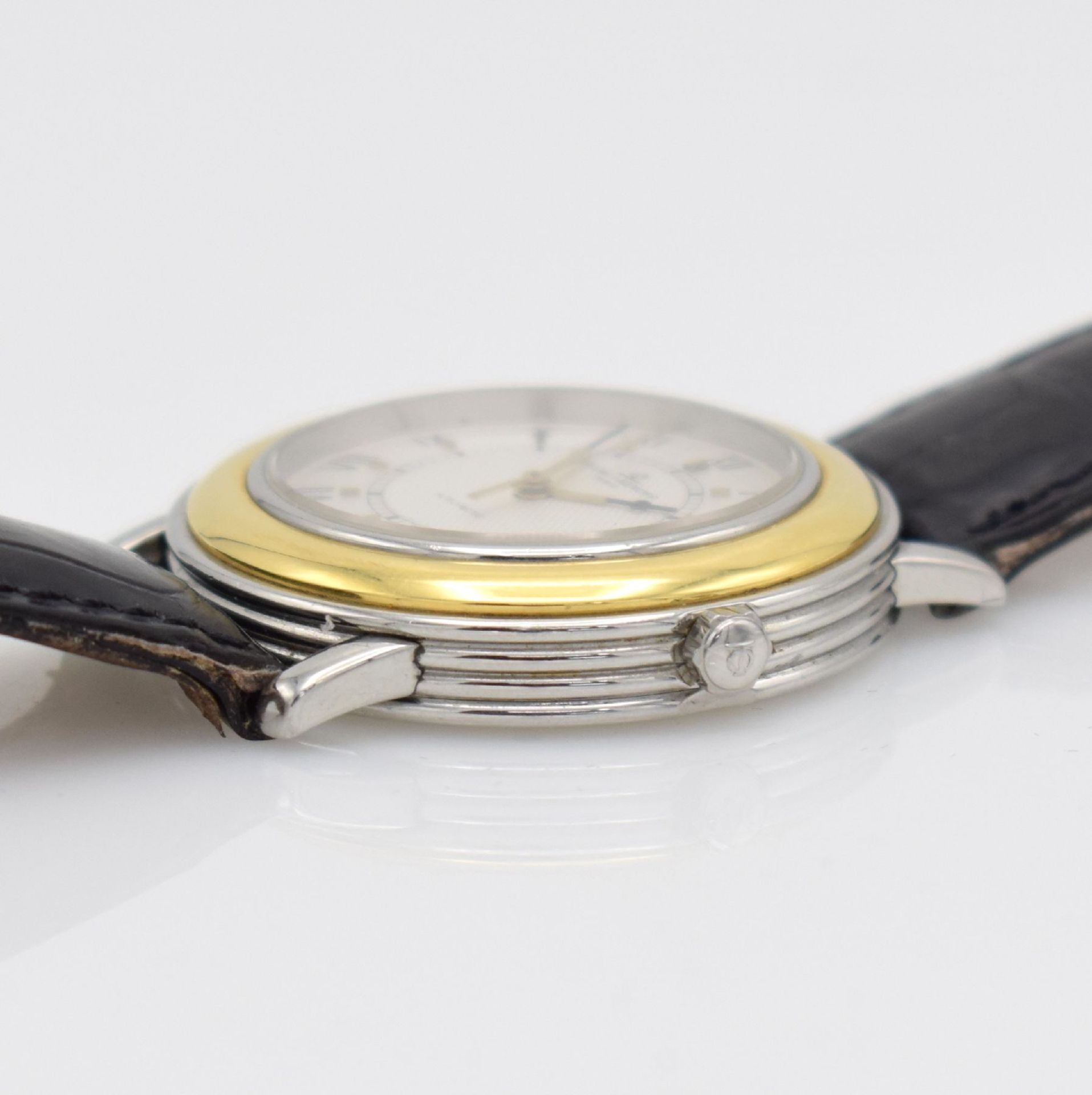 BAUME & MERCIER Fleetwood gents wristwatch in stainless steel/gold, Switzerland around 1995, self - Bild 7 aus 7