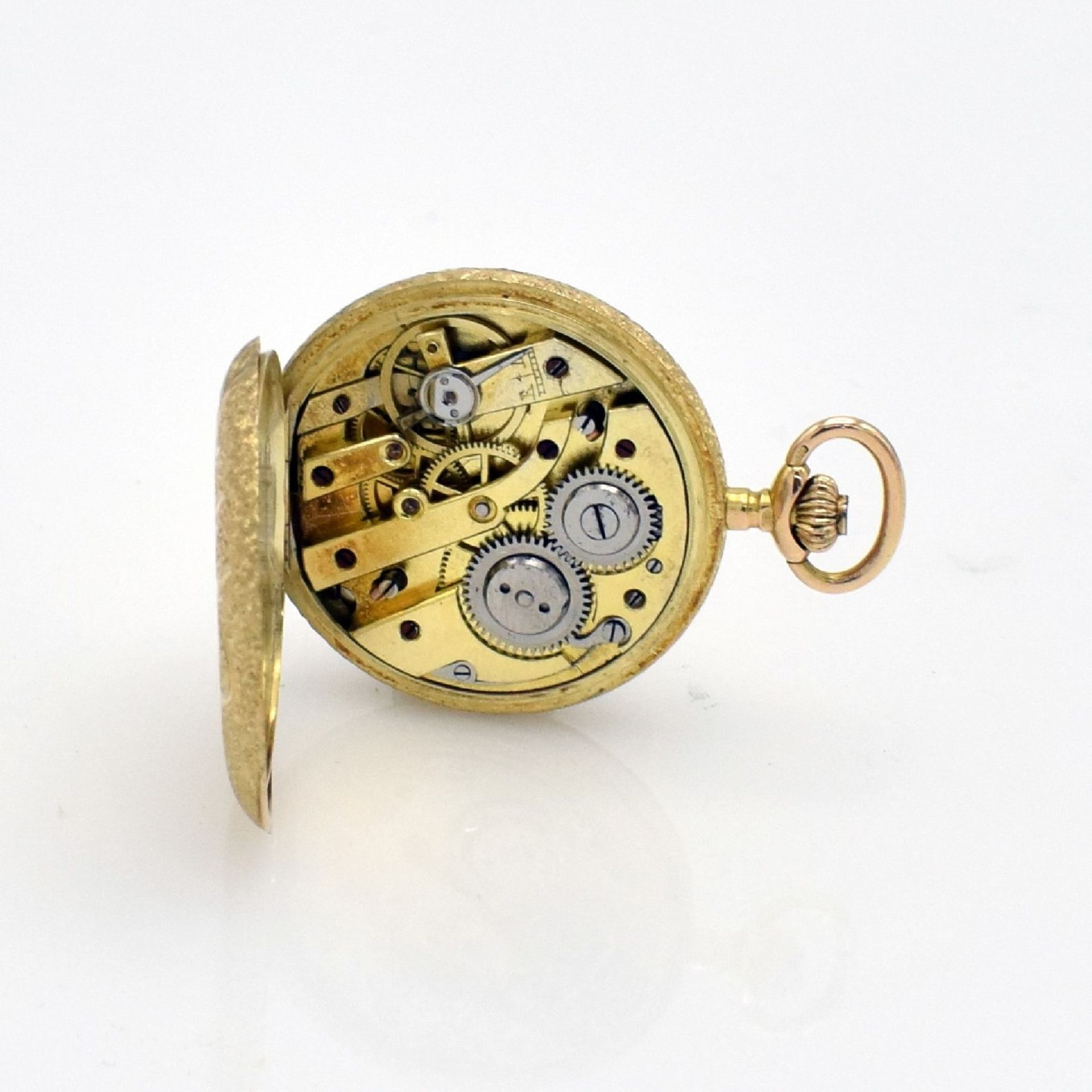 ZENITH / anonymous 2 gold ladies pocket watches, Switzerland around 1910, 1 x Zenith, open & - Bild 7 aus 12