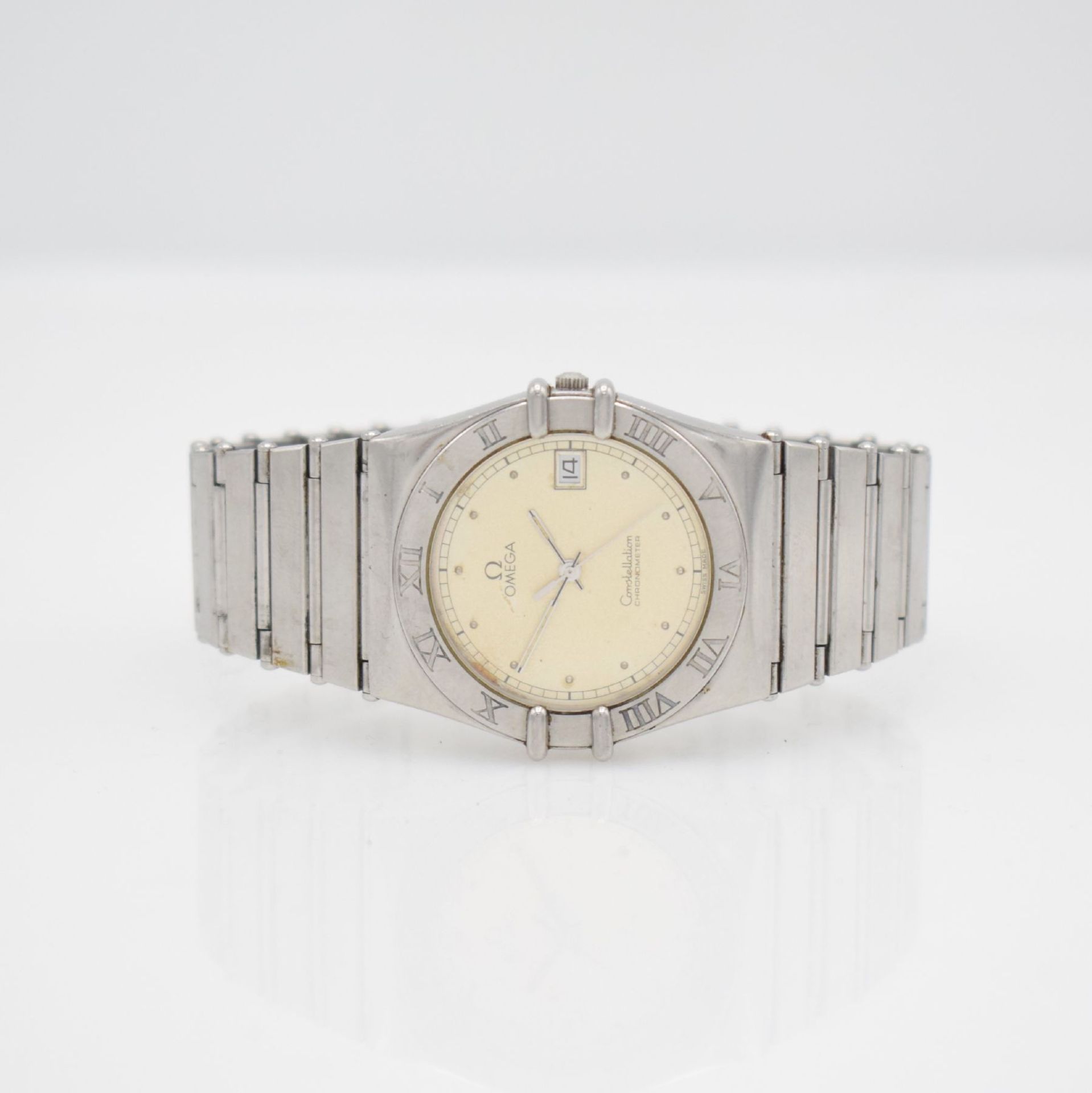 OMEGA Constellation chronometer gents wristwatch, Switzerland around 1995, quartz, stainless steel-