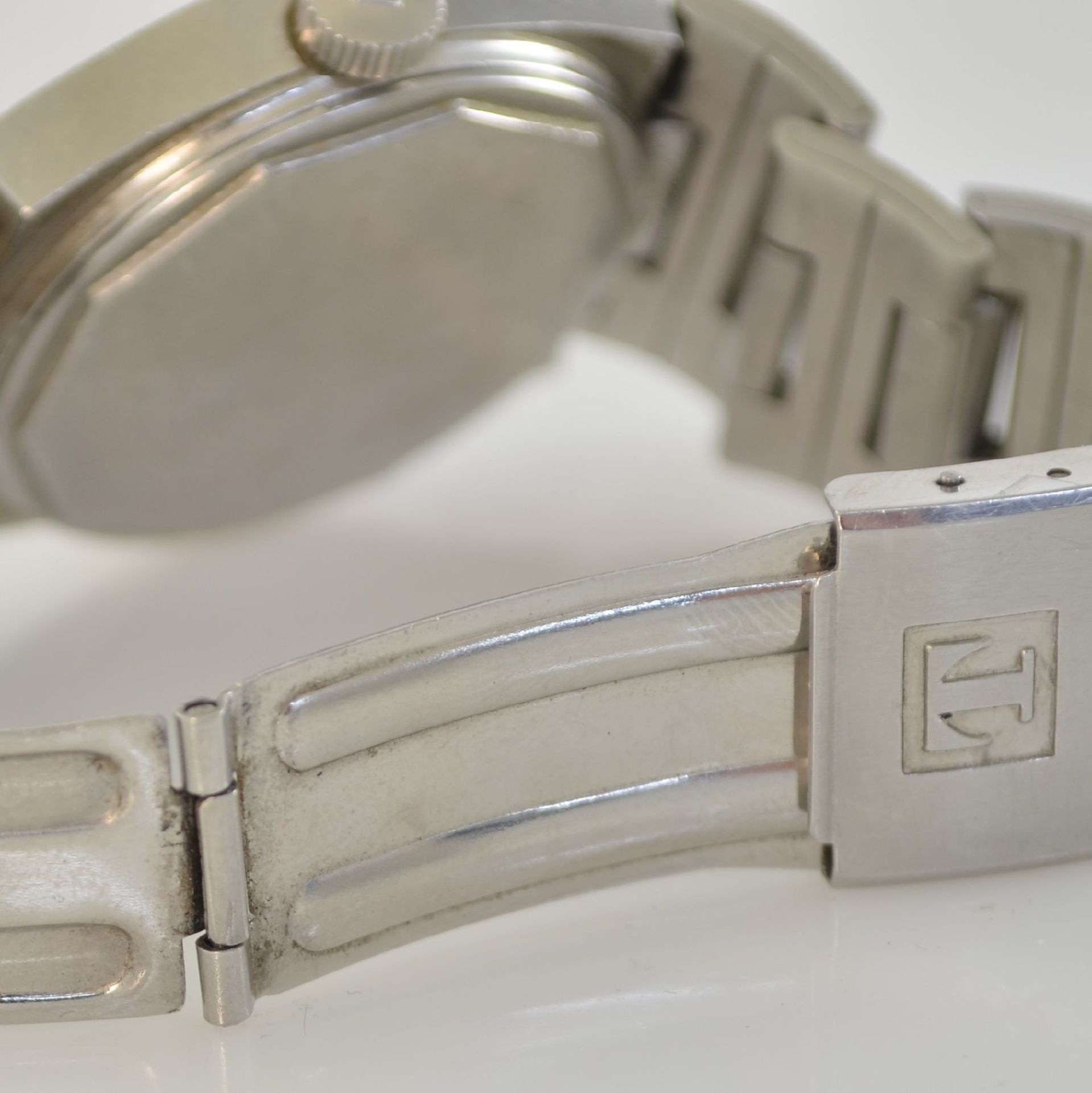 TISSOT PR 516 gents wristwatch in steel, Switzerland around 1970, manual winding, reference 42630- - Bild 5 aus 5