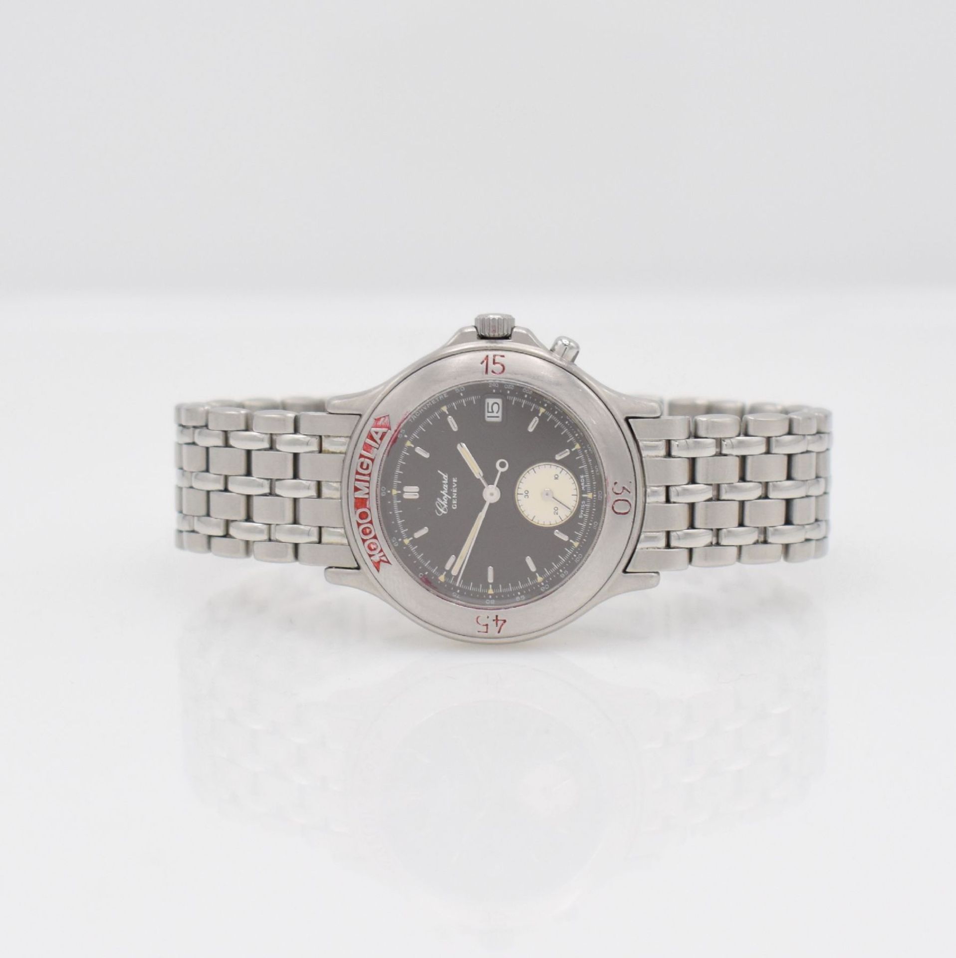 CHOPARD 1000 Miglia wristwatch with chronograph, Switzerland around 1995, quartz, reference 8141,