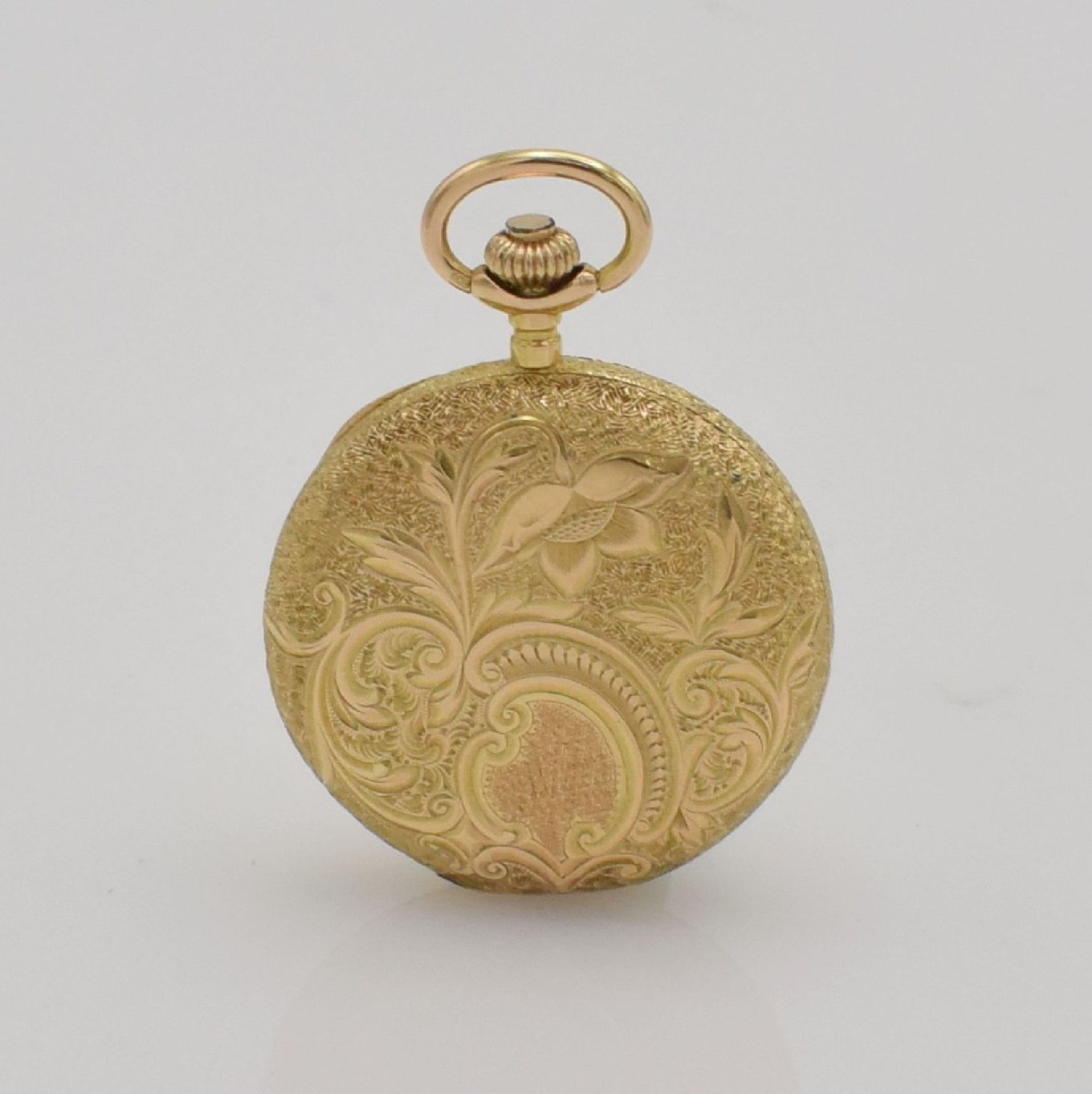 ZENITH / anonymous 2 gold ladies pocket watches, Switzerland around 1910, 1 x Zenith, open & - Bild 4 aus 12