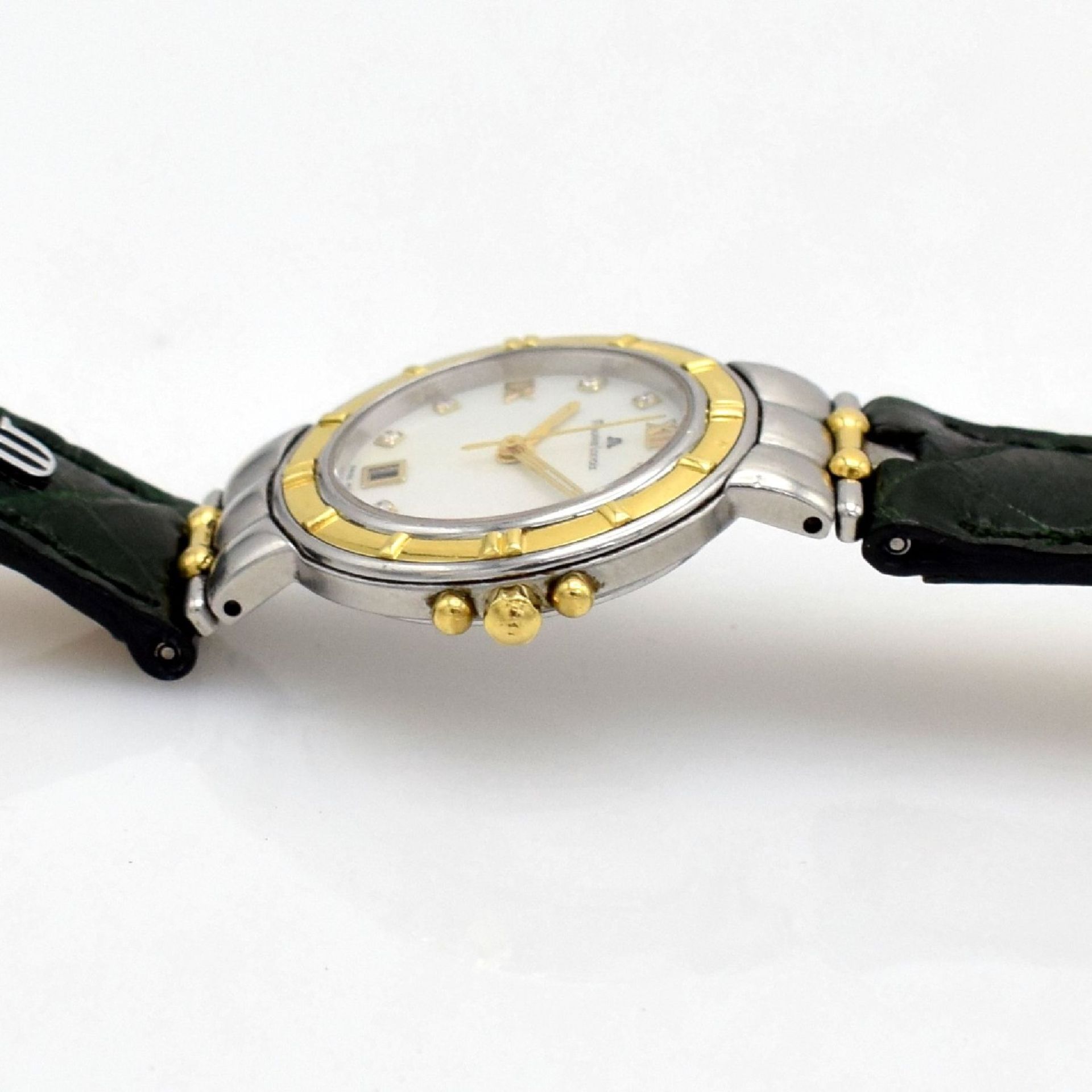 MAURICE LACROIX ladies wristwatch, Switzerland around 1995, quartz, stainless steel case, snap on - Bild 5 aus 6