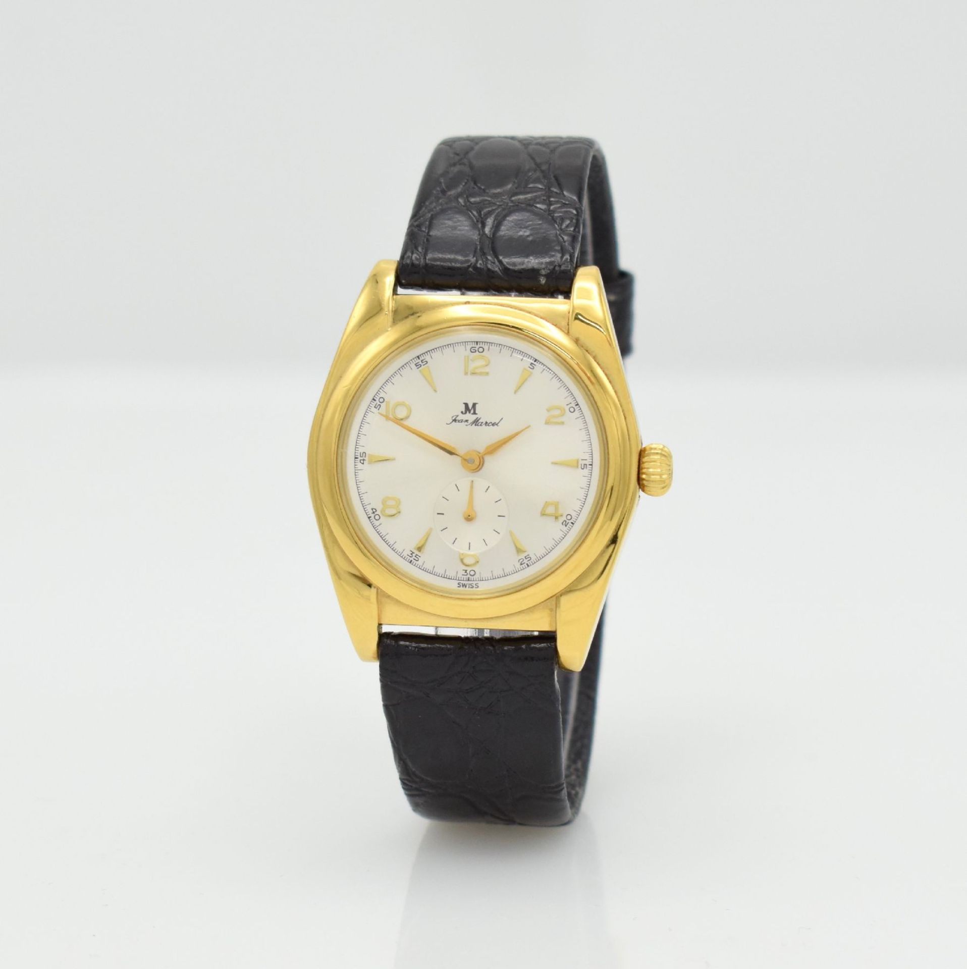 JEAN MARCEL wristwatch with calibre AS 1726, Switzerland around 1995, manual winding, on both - Bild 3 aus 6