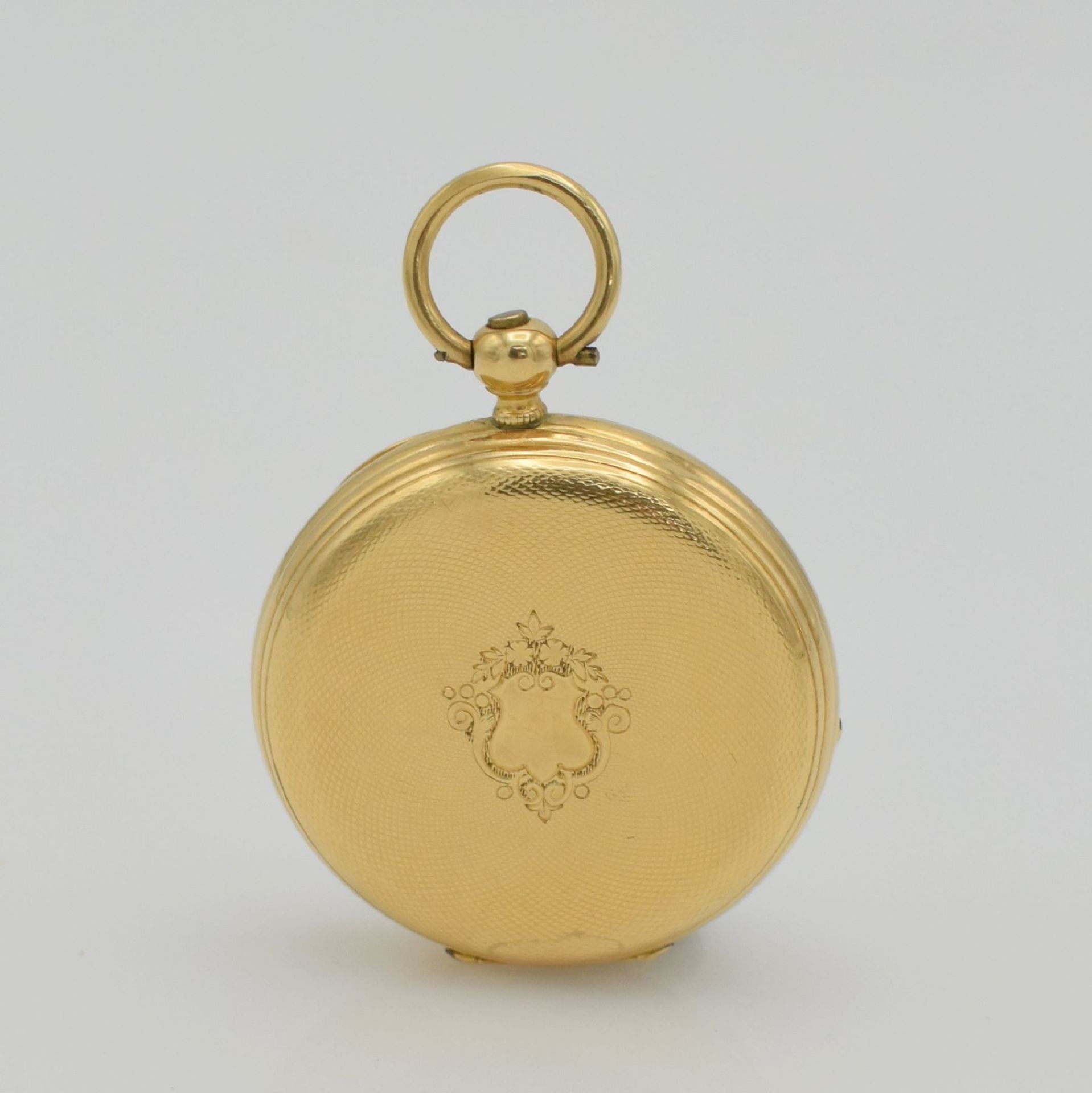 Set of 2 ladies gold pocket watches, Switzerland around 1860, key winding, 1 x Hy. Moser & Cie / J. - Bild 10 aus 14