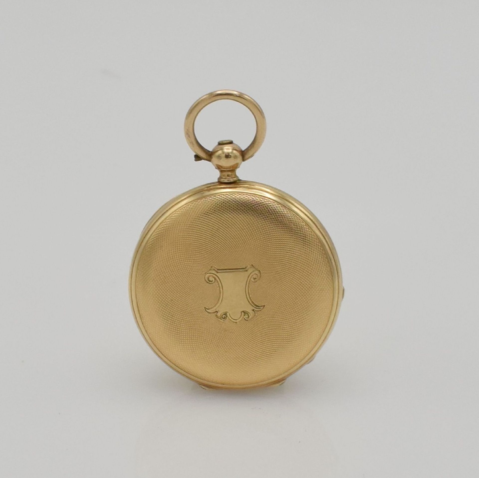 Set of 2 ladies gold pocket watches, Switzerland around 1860, key winding, 1 x Hy. Moser & Cie / J. - Bild 4 aus 14