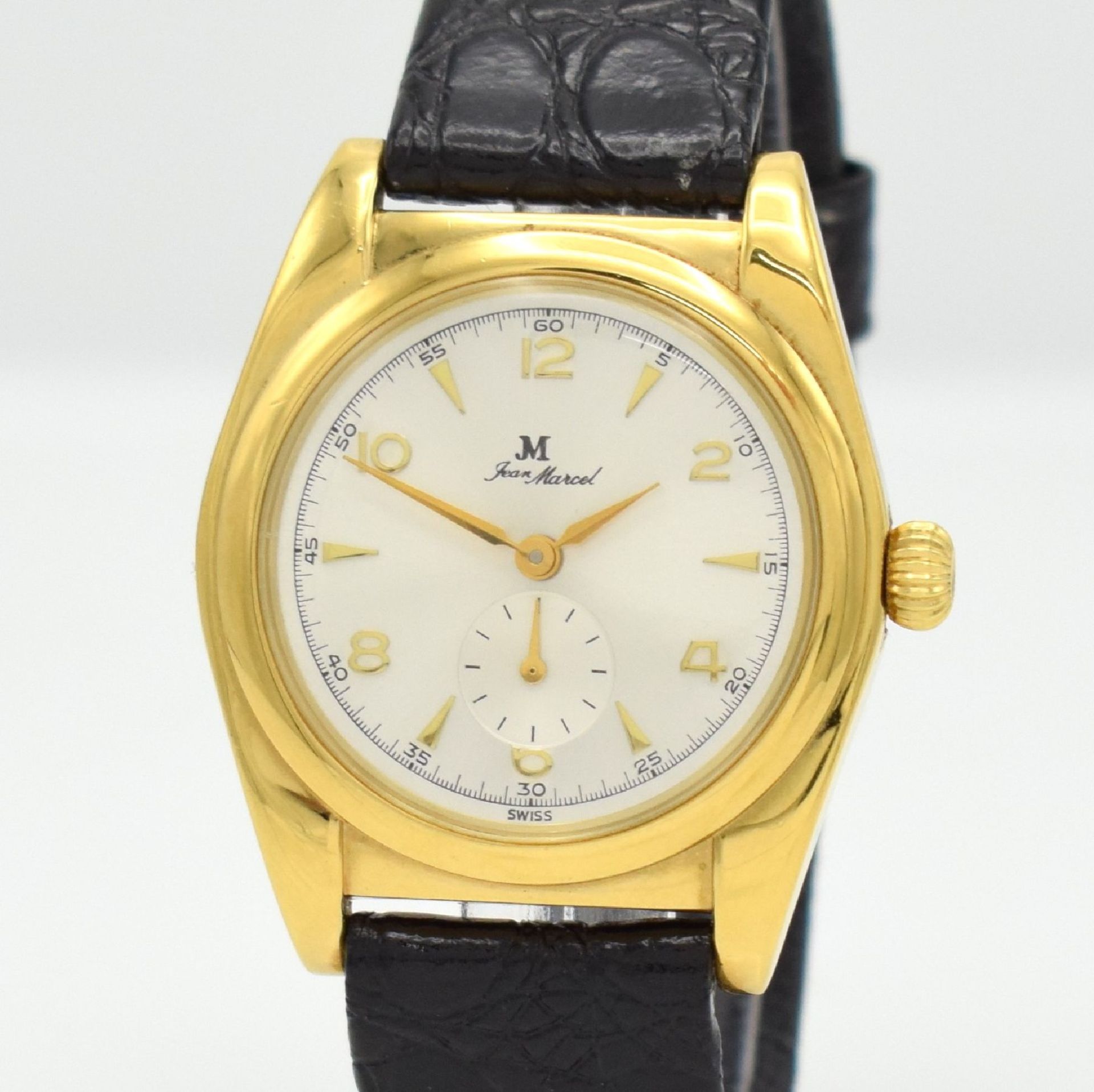 JEAN MARCEL wristwatch with calibre AS 1726, Switzerland around 1995, manual winding, on both - Bild 4 aus 6