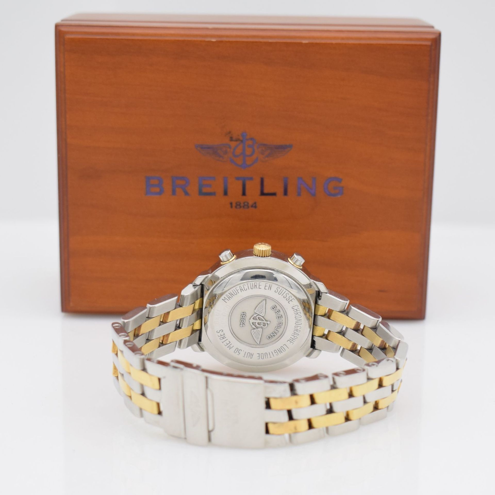 BREITLING chronograph Astromat Longitude, self winding, Switzerland around 1999, reference D20405, - Bild 7 aus 7