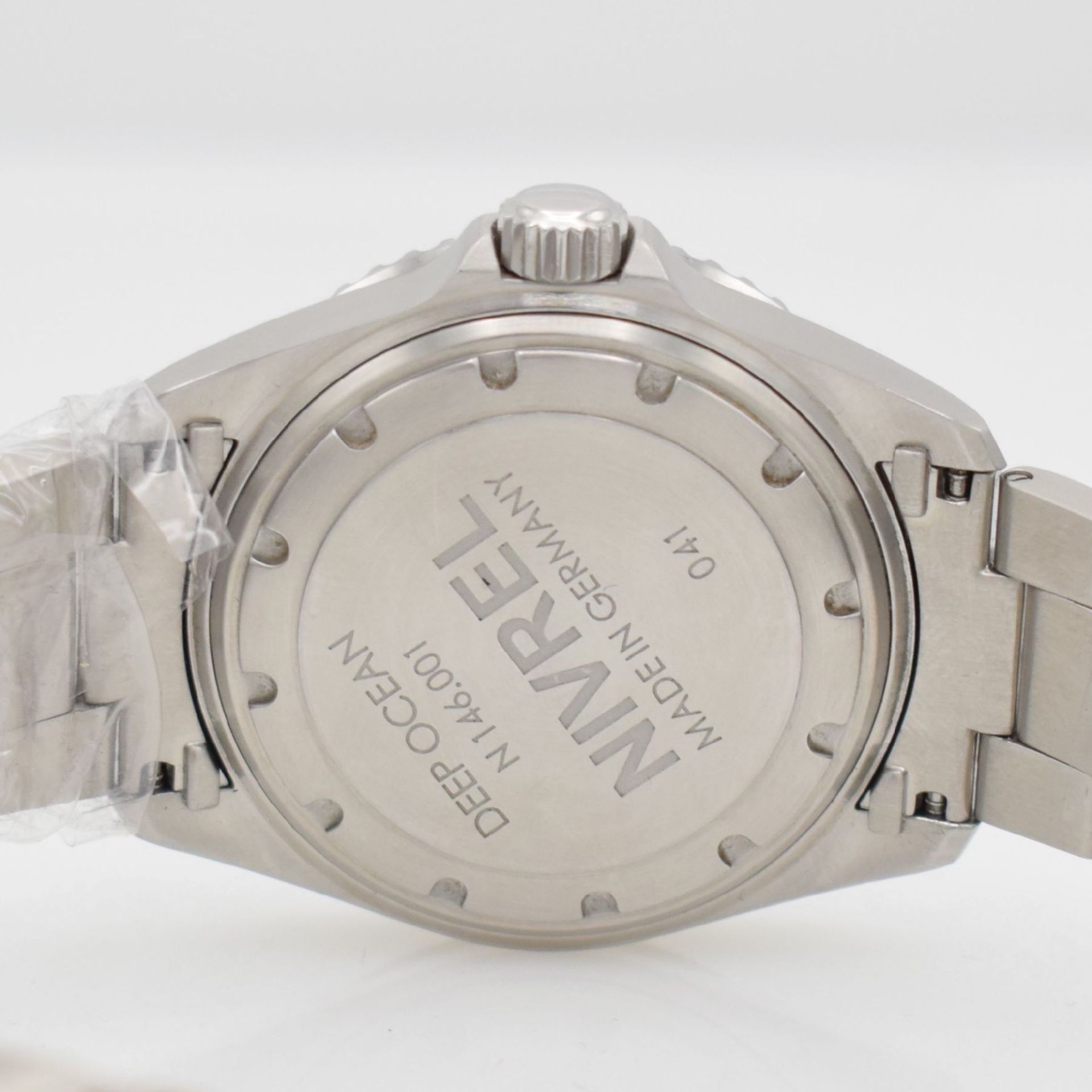 NIVREL gents wristwatch Deep Ocean GMT, self winding, reference 146.001, stainless steel case - Bild 6 aus 6