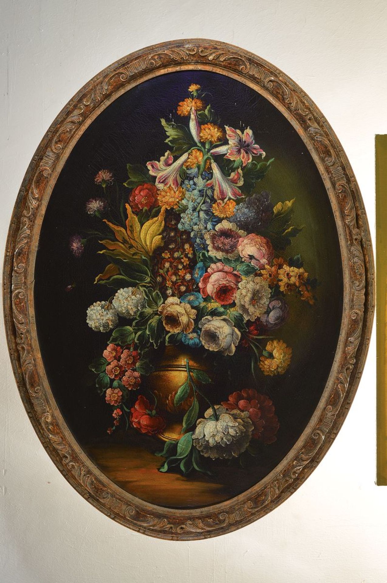 Unidentified artist, the Netherlands, 19th century, 2 counterparts: luxuriant still life with - Bild 3 aus 4