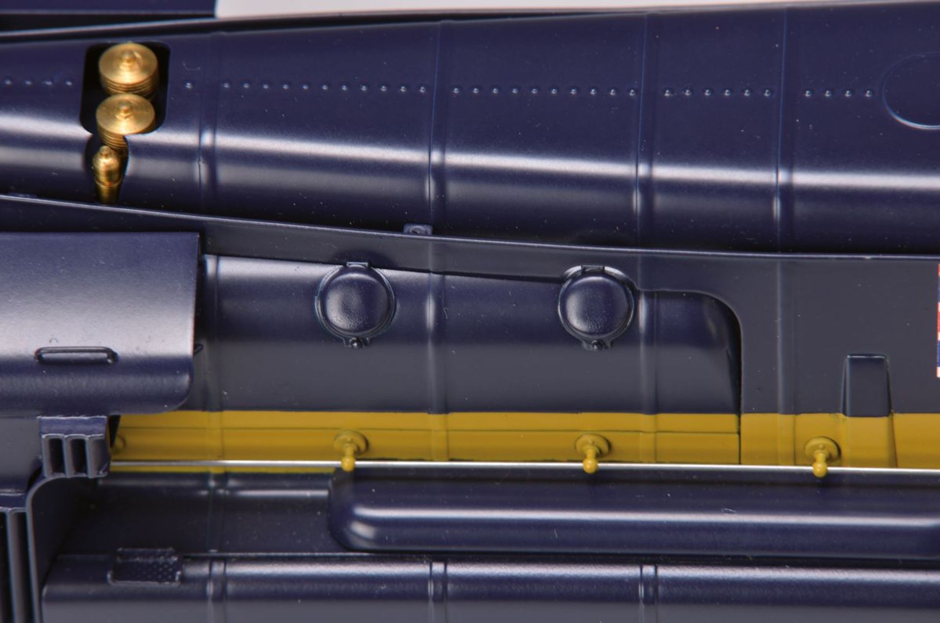 Model Locomotive Bockholt, Nord Pacific, No. 3.1280, flow lines execution with decorative ribbon and - Bild 3 aus 3