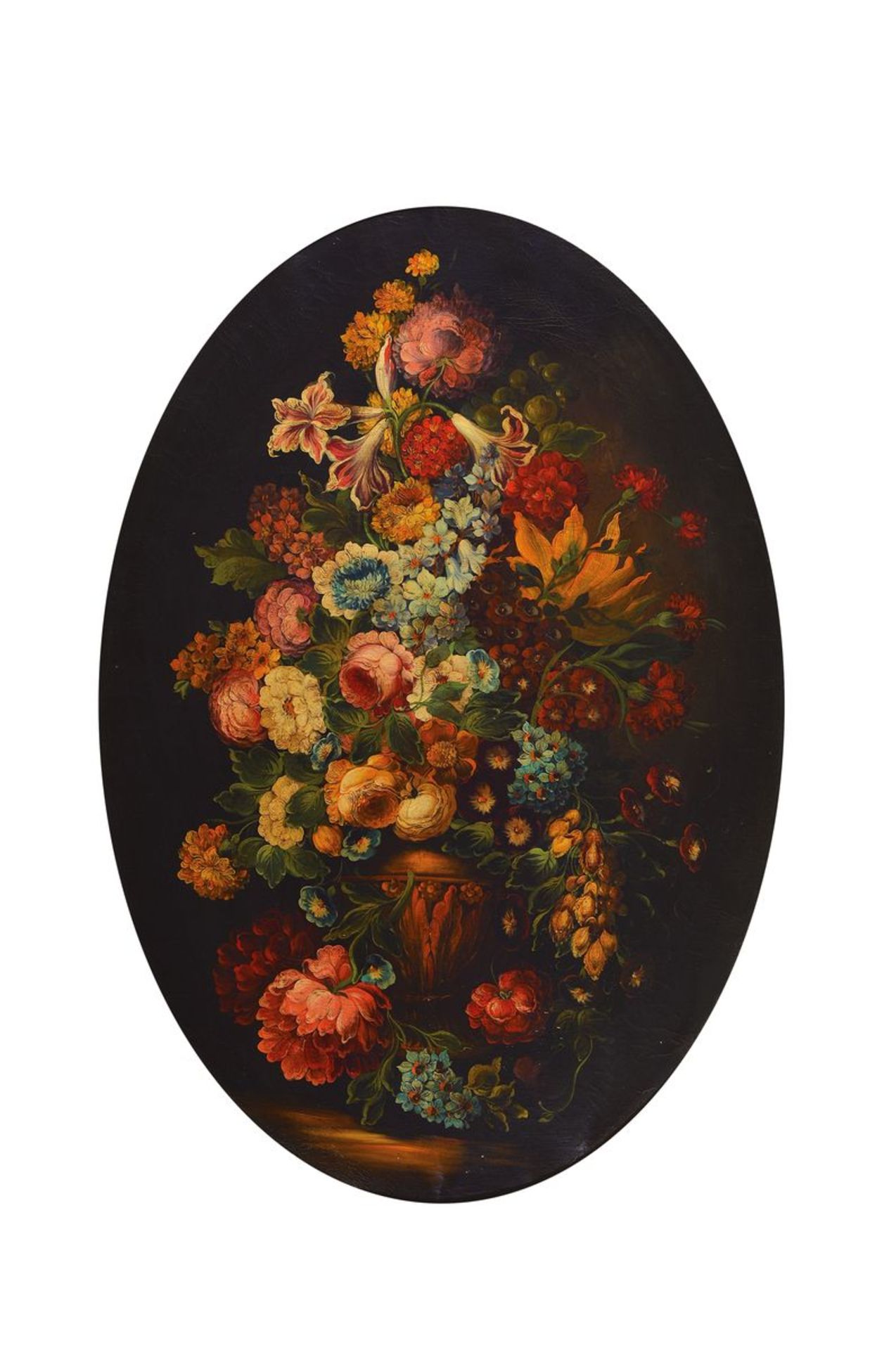 Unidentified artist, the Netherlands, 19th century, 2 counterparts: luxuriant still life with - Bild 2 aus 4