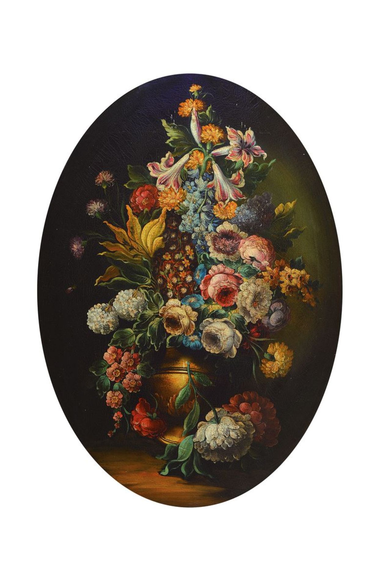 Unidentified artist, the Netherlands, 19th century, 2 counterparts: luxuriant still life with