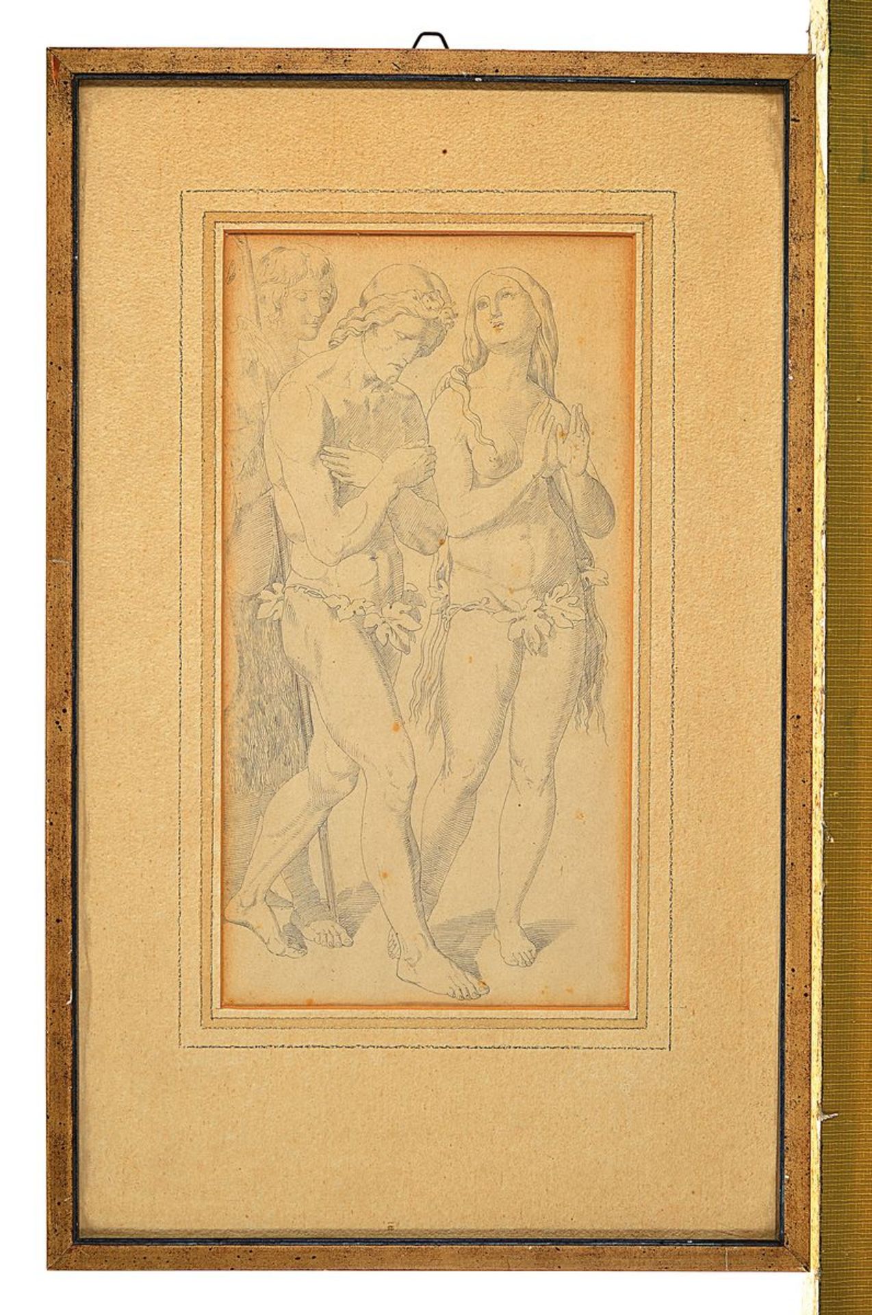 Attribution: Joseph of Führich, 1800 Kratzau Böhmen-1876 Vienna, Studies at the Academies Prag, - Bild 2 aus 2